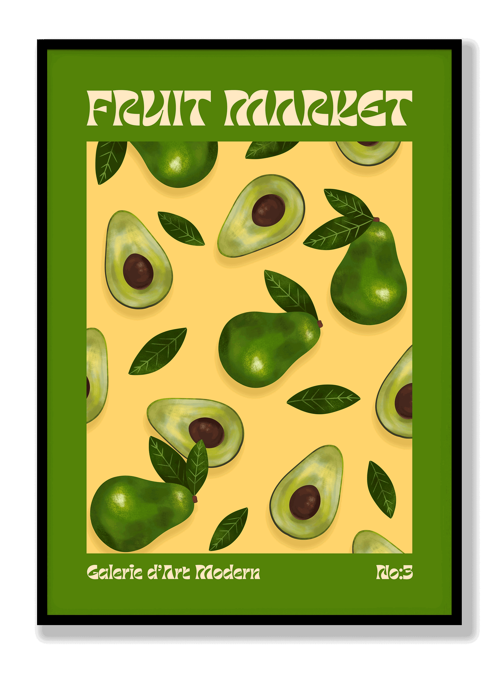 Fruit Market - Advocado plakat