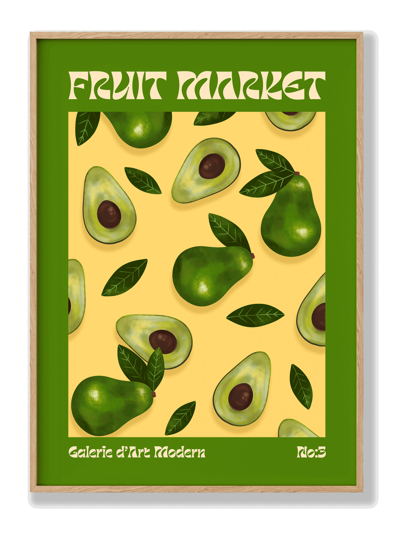 Fruit Market - Advocado plakat