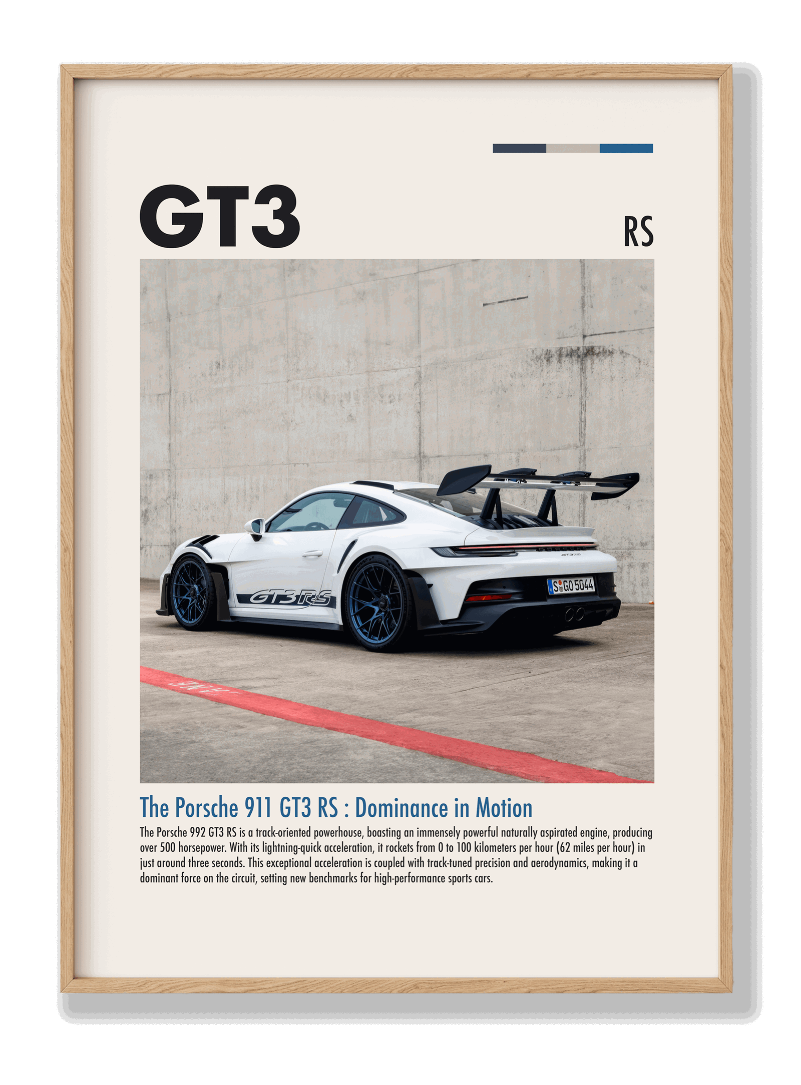 GT3 RS plakat