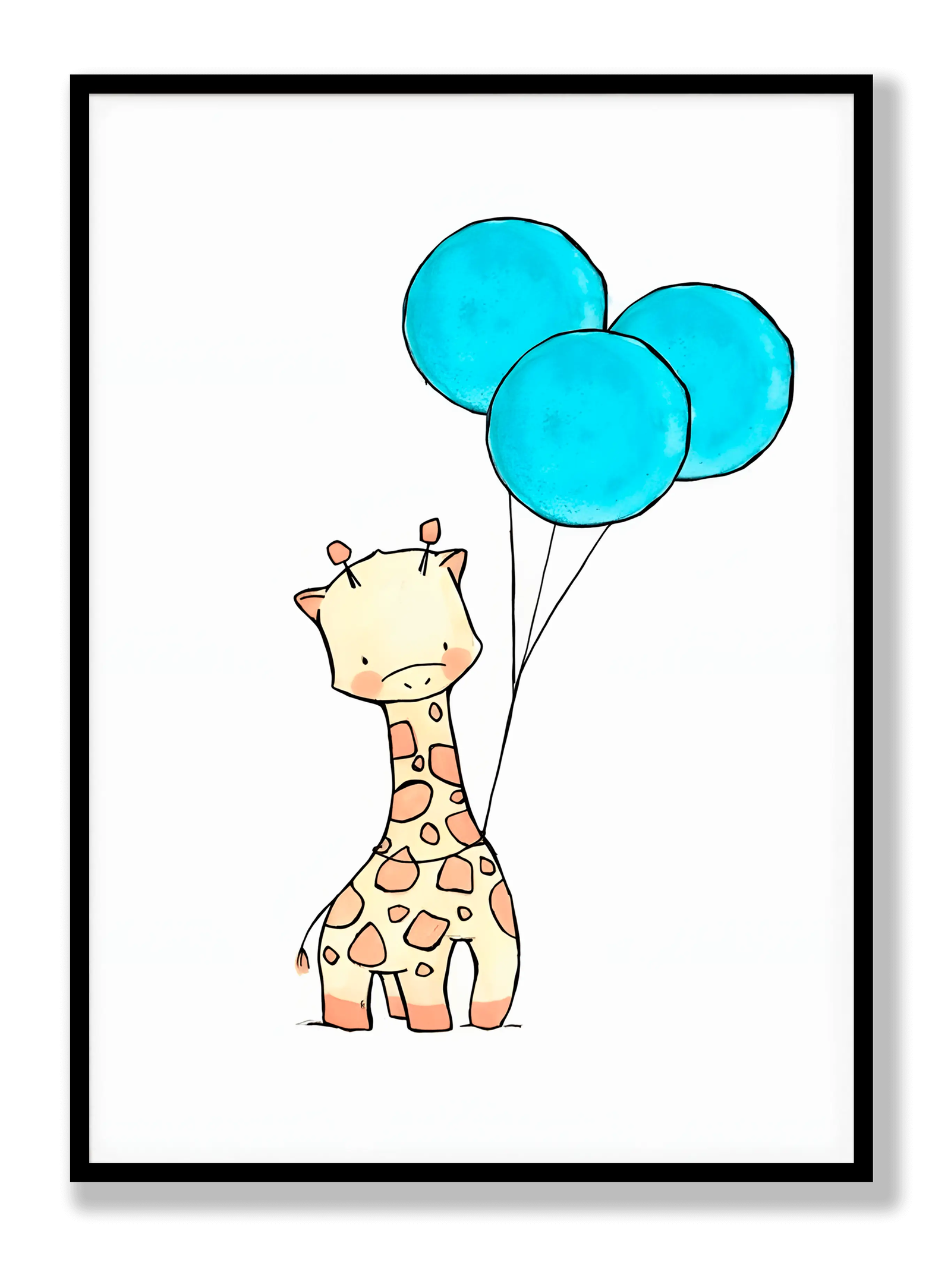 Giraffe plakat