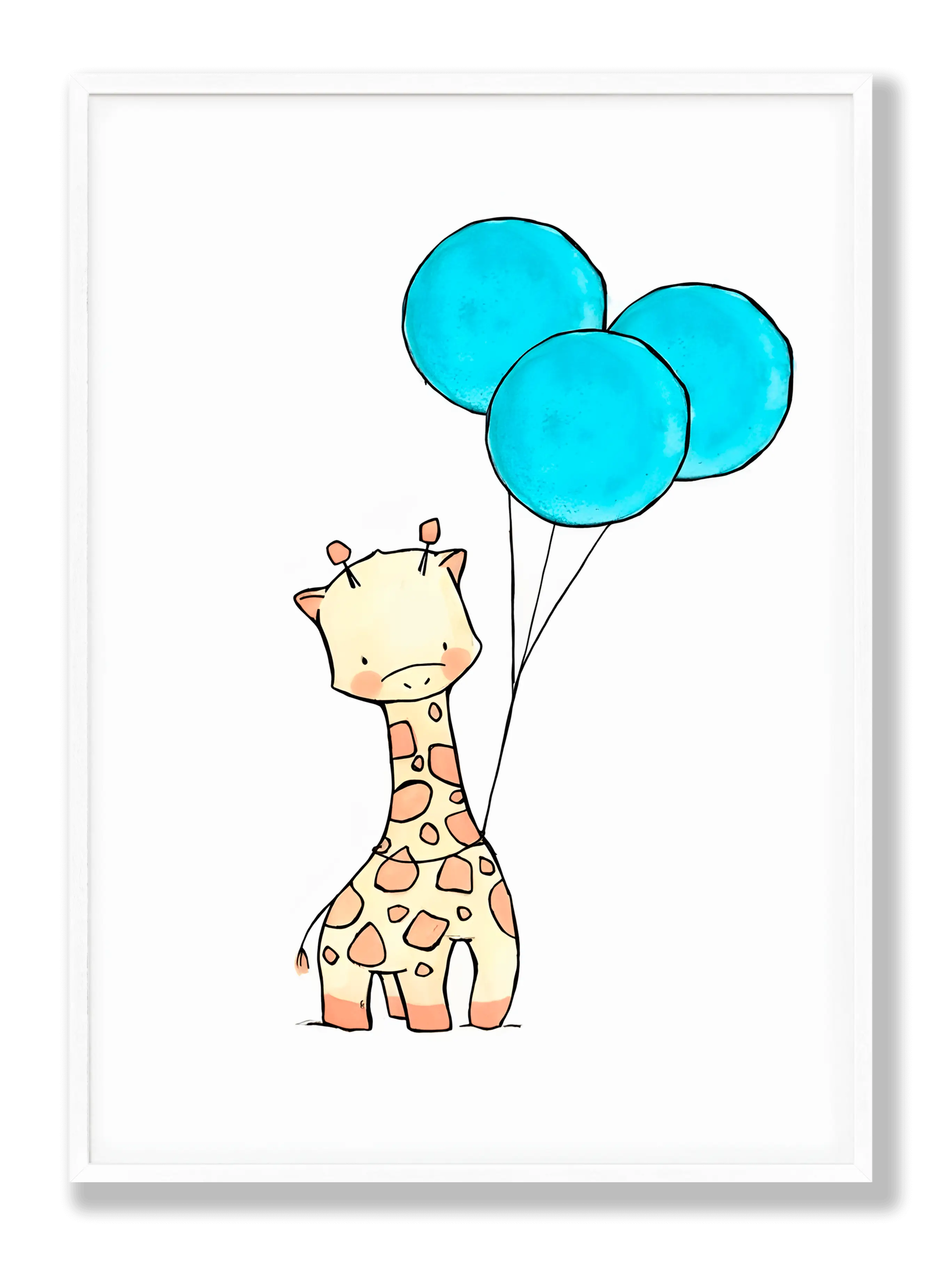 Giraffe plakat