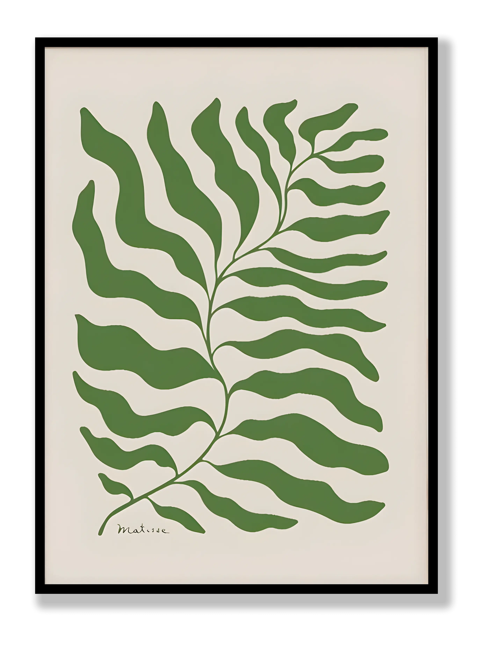 Green Matisse plakat