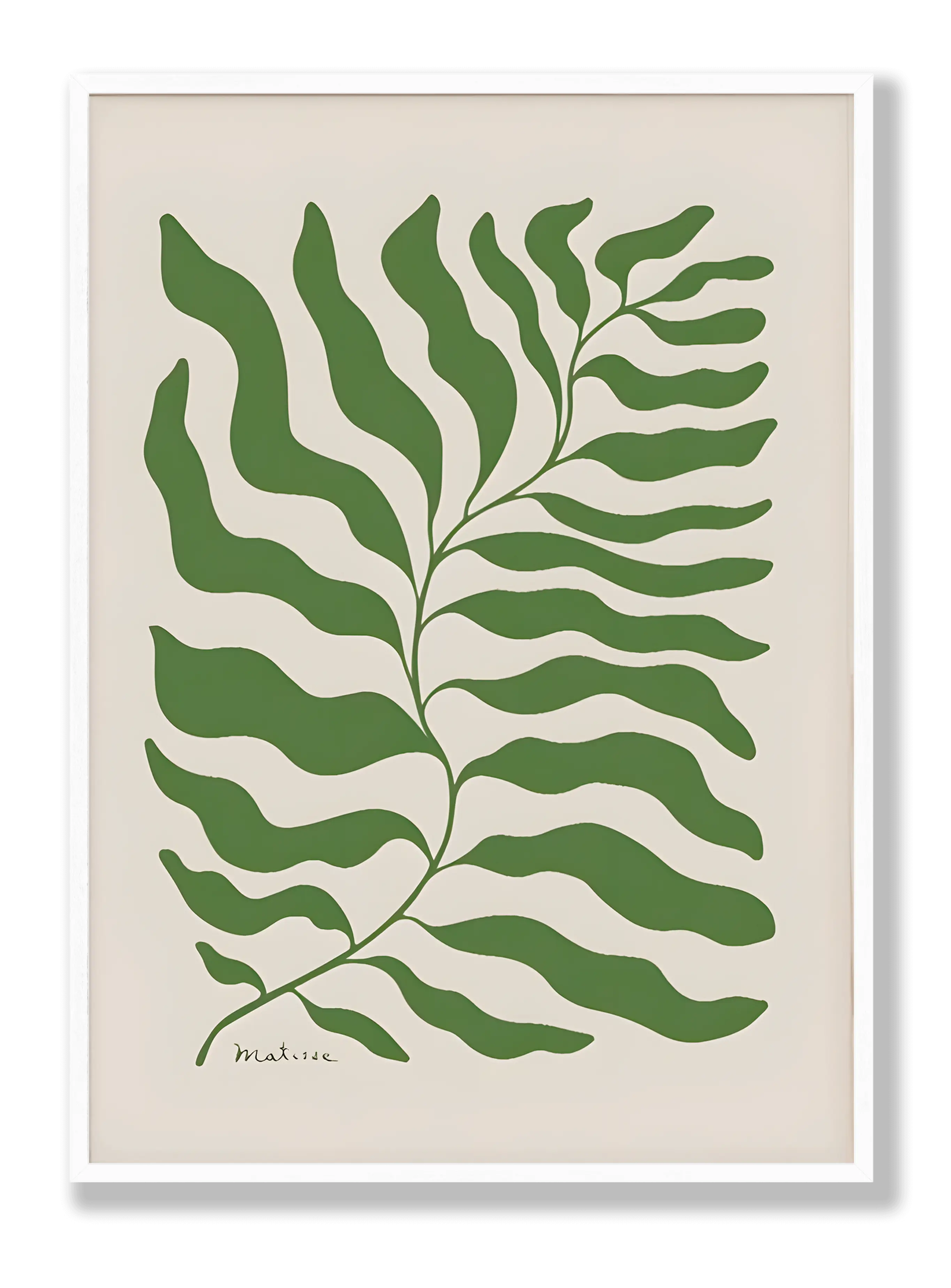 Green Matisse plakat