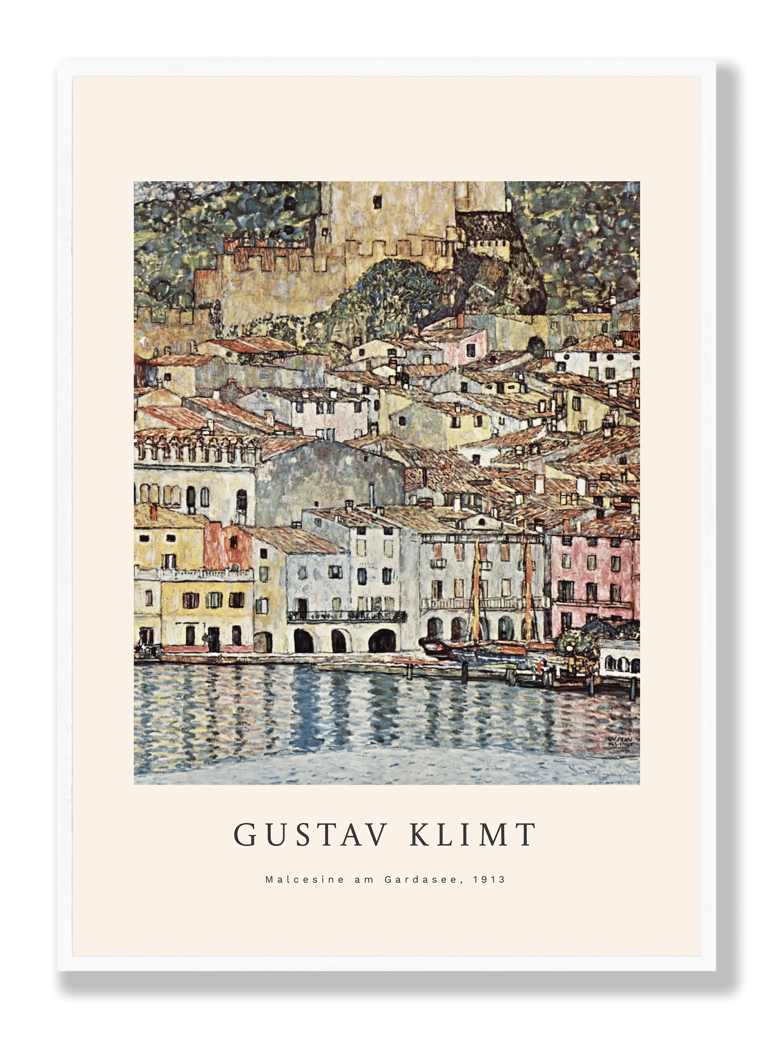 Gustav Klimt - Malcesine Am Gardasee plakat