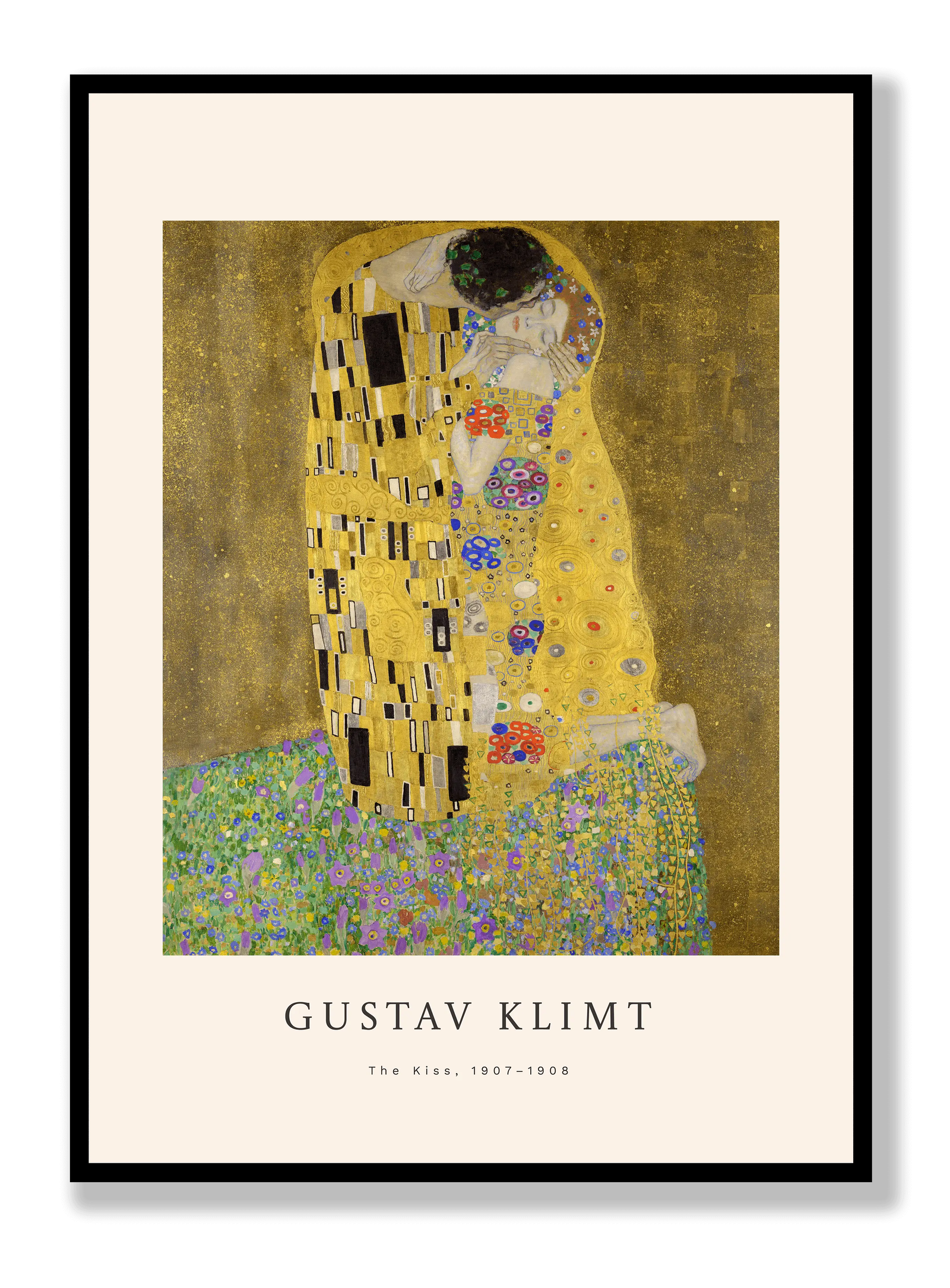 Gustav Klimt - The Kiss plakat