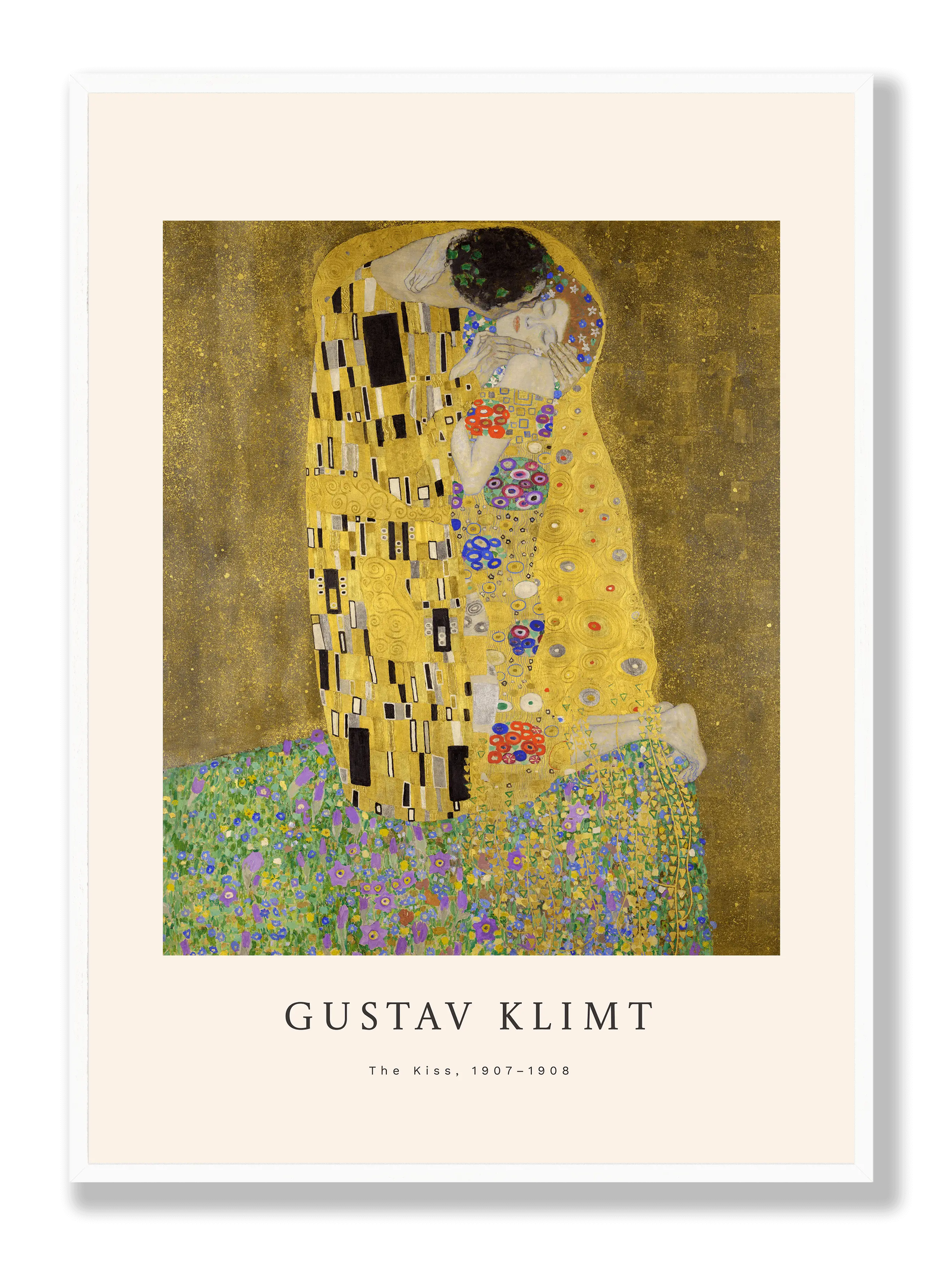 Gustav Klimt - The Kiss plakat