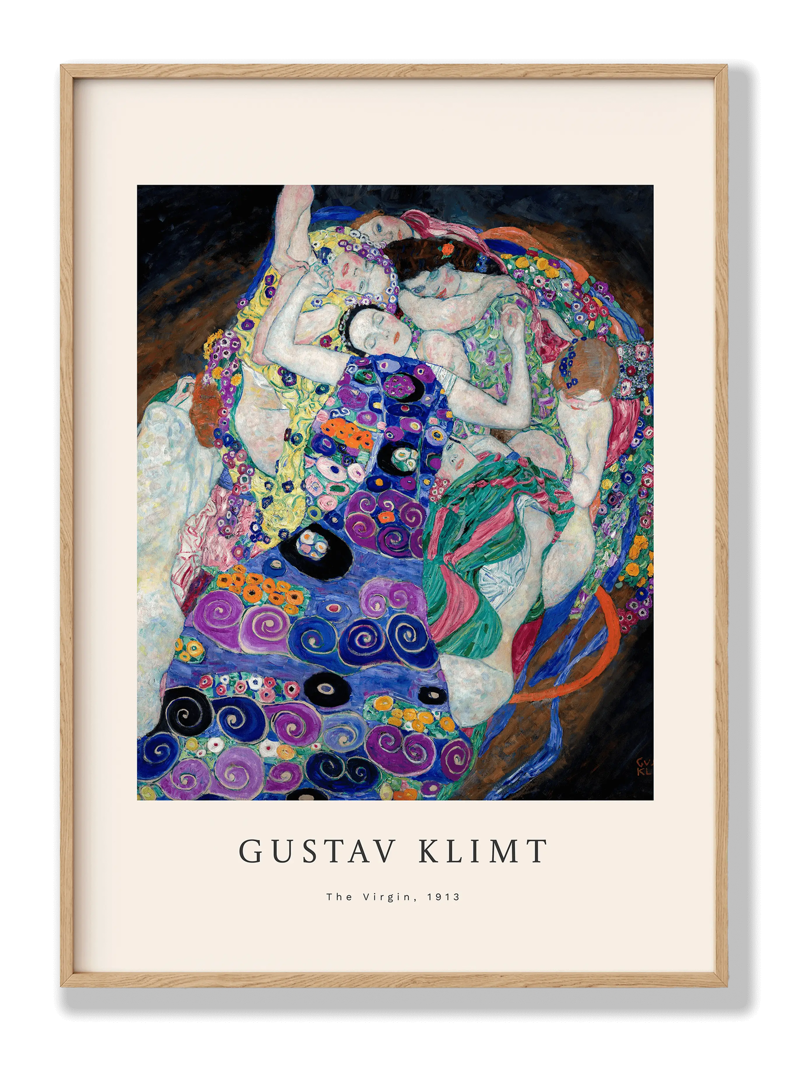 Gustav Klimt - The Virgin plakat