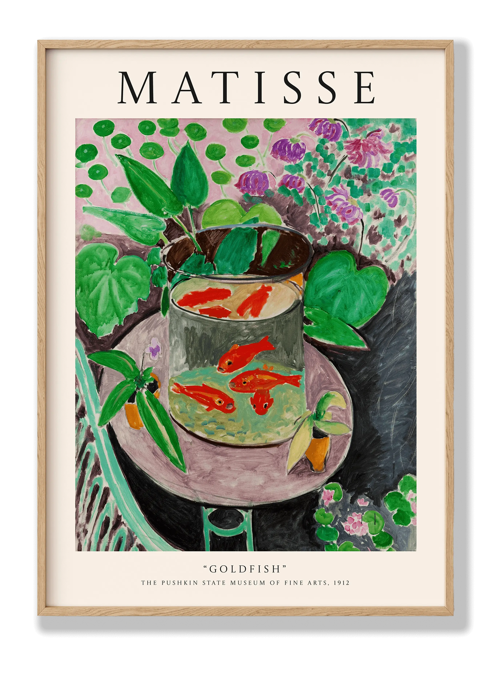 Henri Matisse - Goldfish plakat