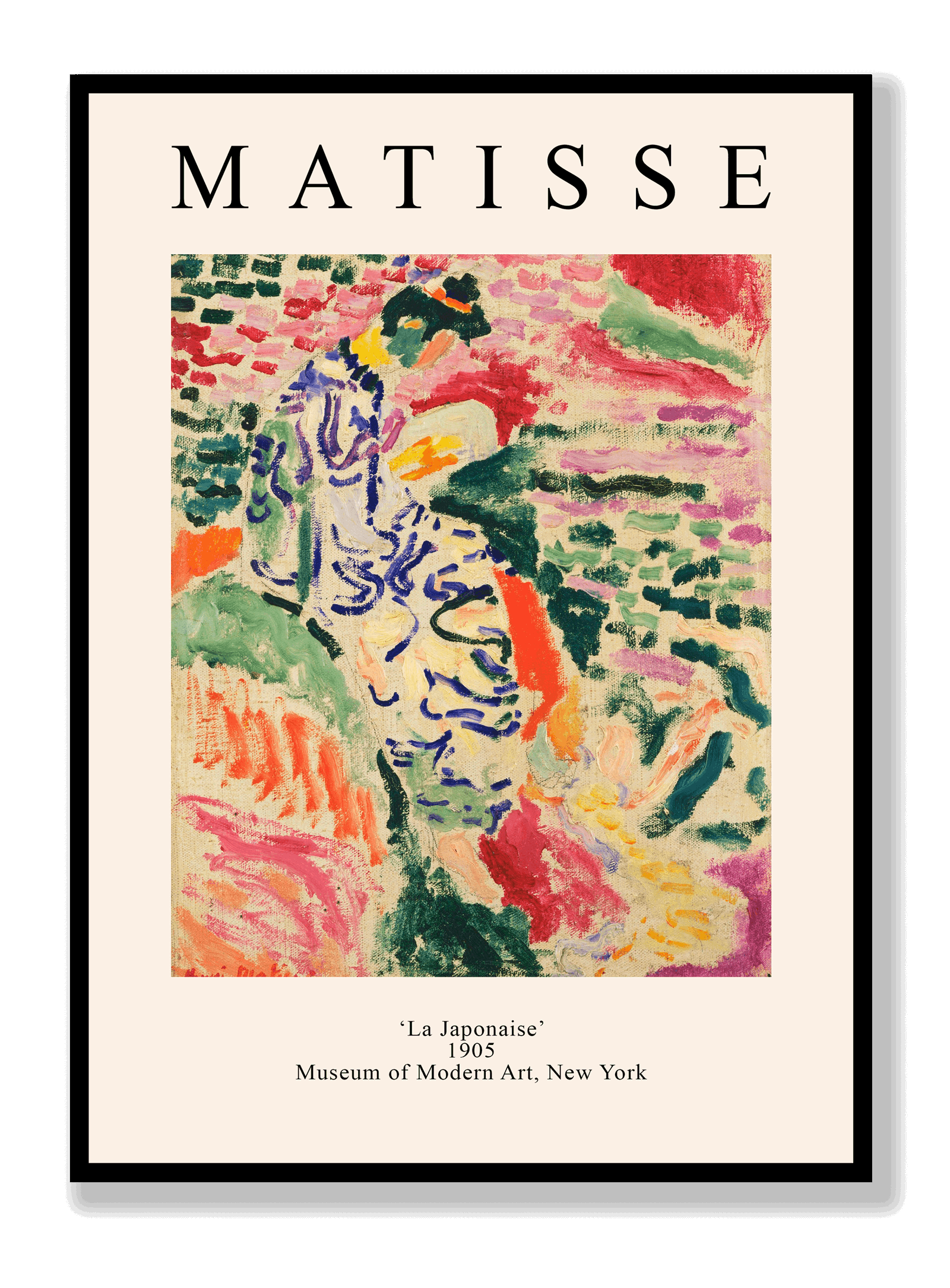 Henri Matisse -  La Japonaise plakat