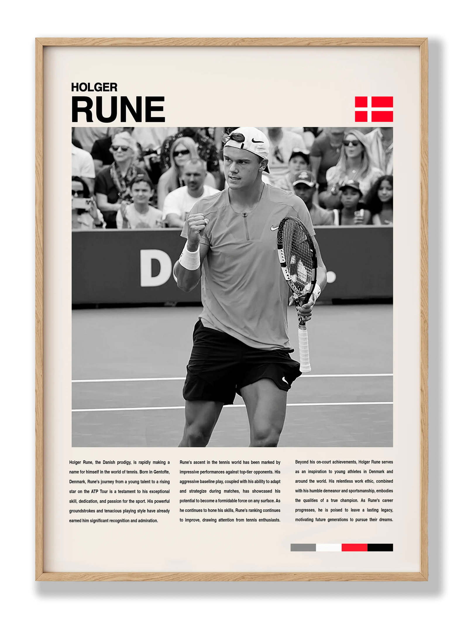 Holger Rune plakat