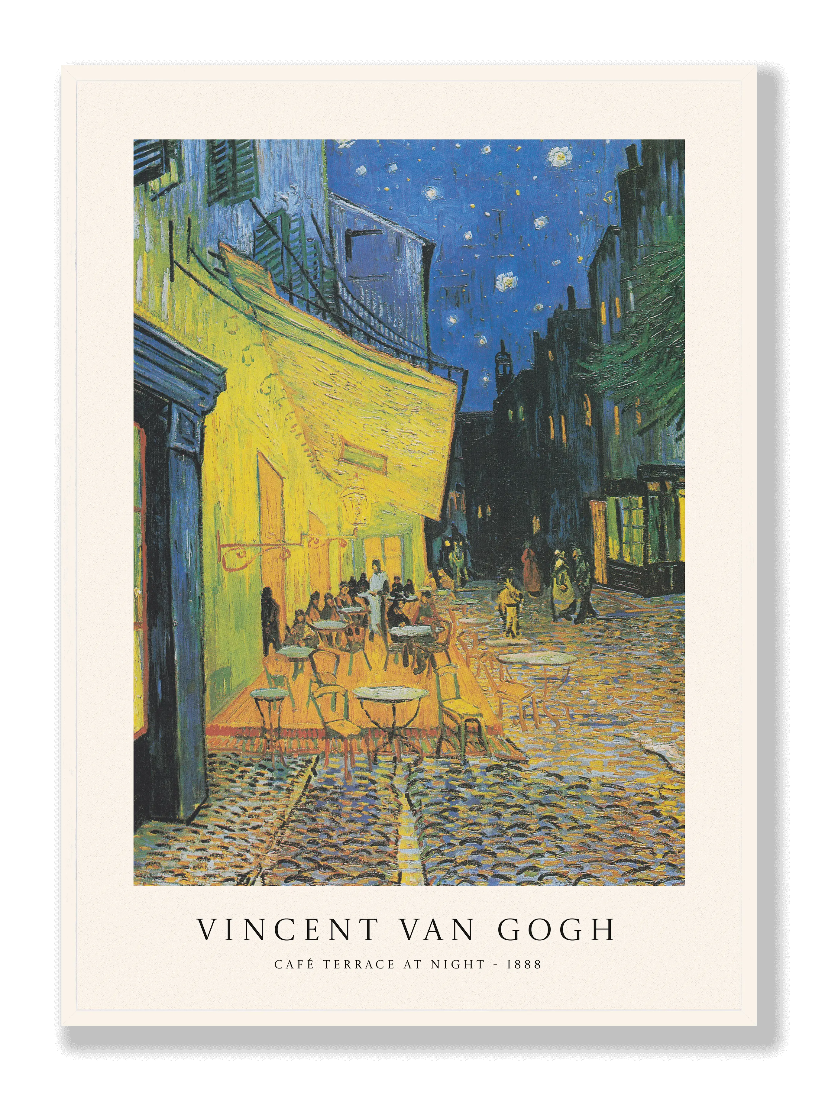 Van Gogh - Café Terrace at Night Plakat