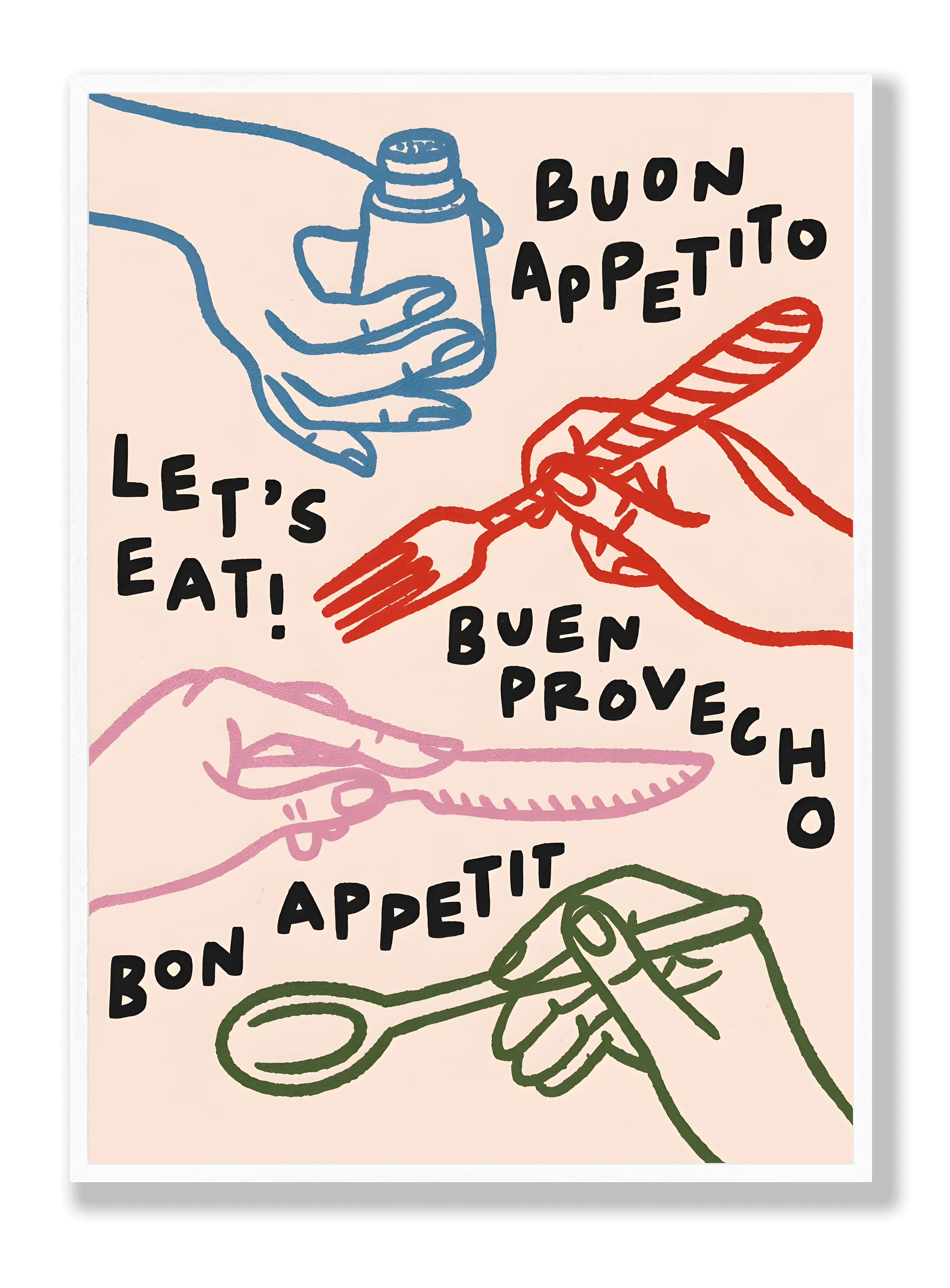 Bon Appetit Plakat