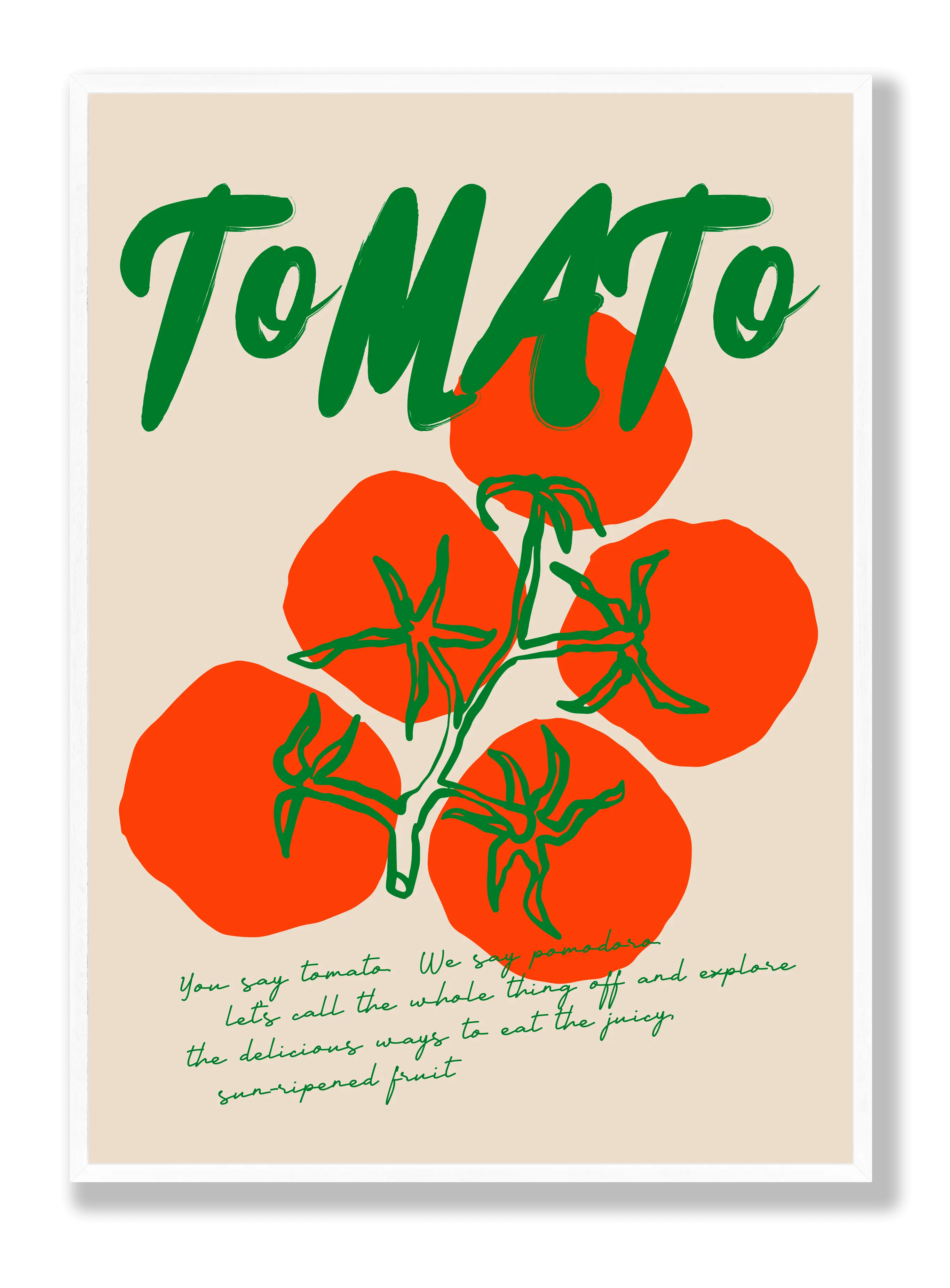 Tomato Plakat