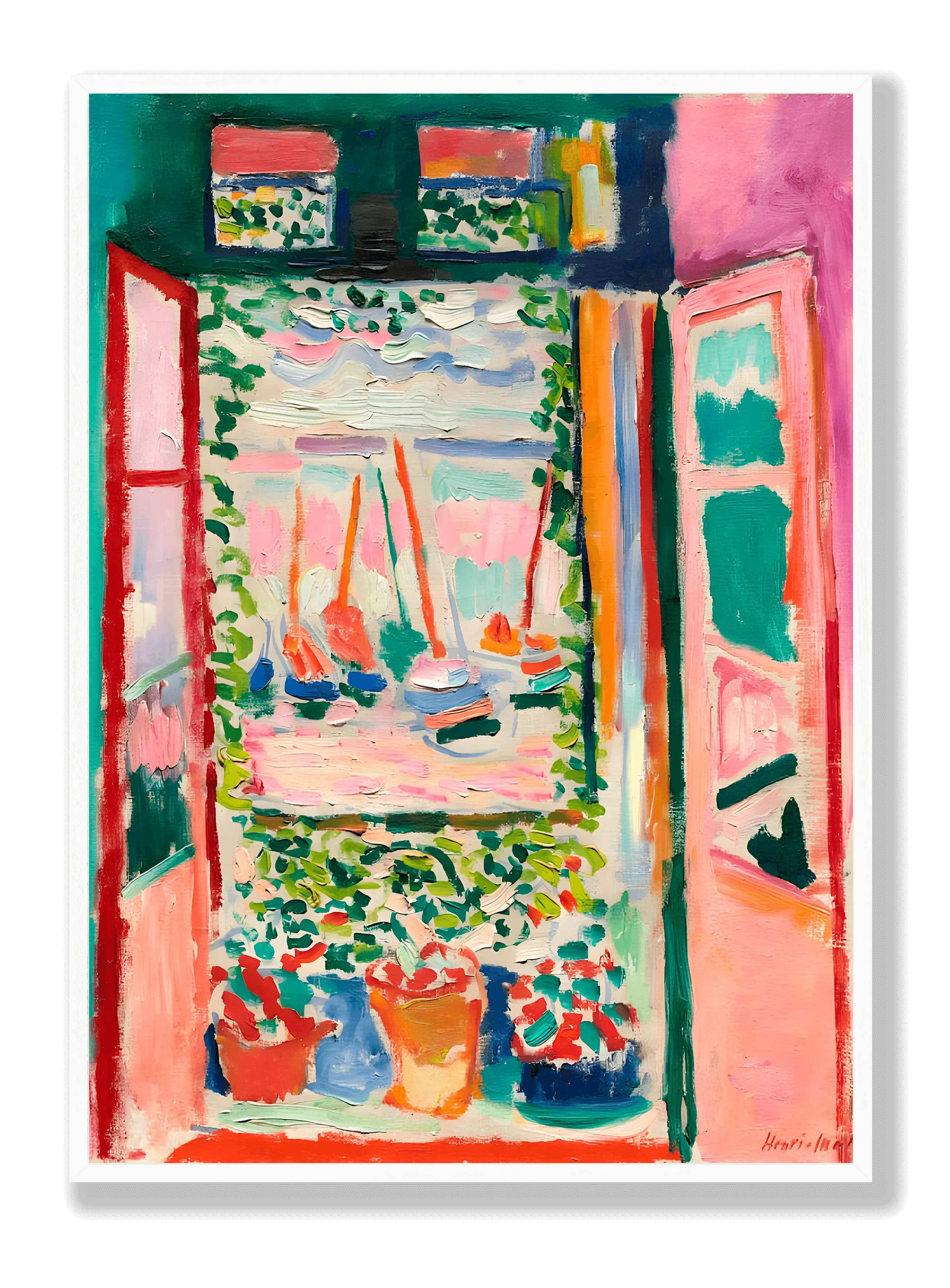 Henri Matisse - Open Window - 1905 Plakat