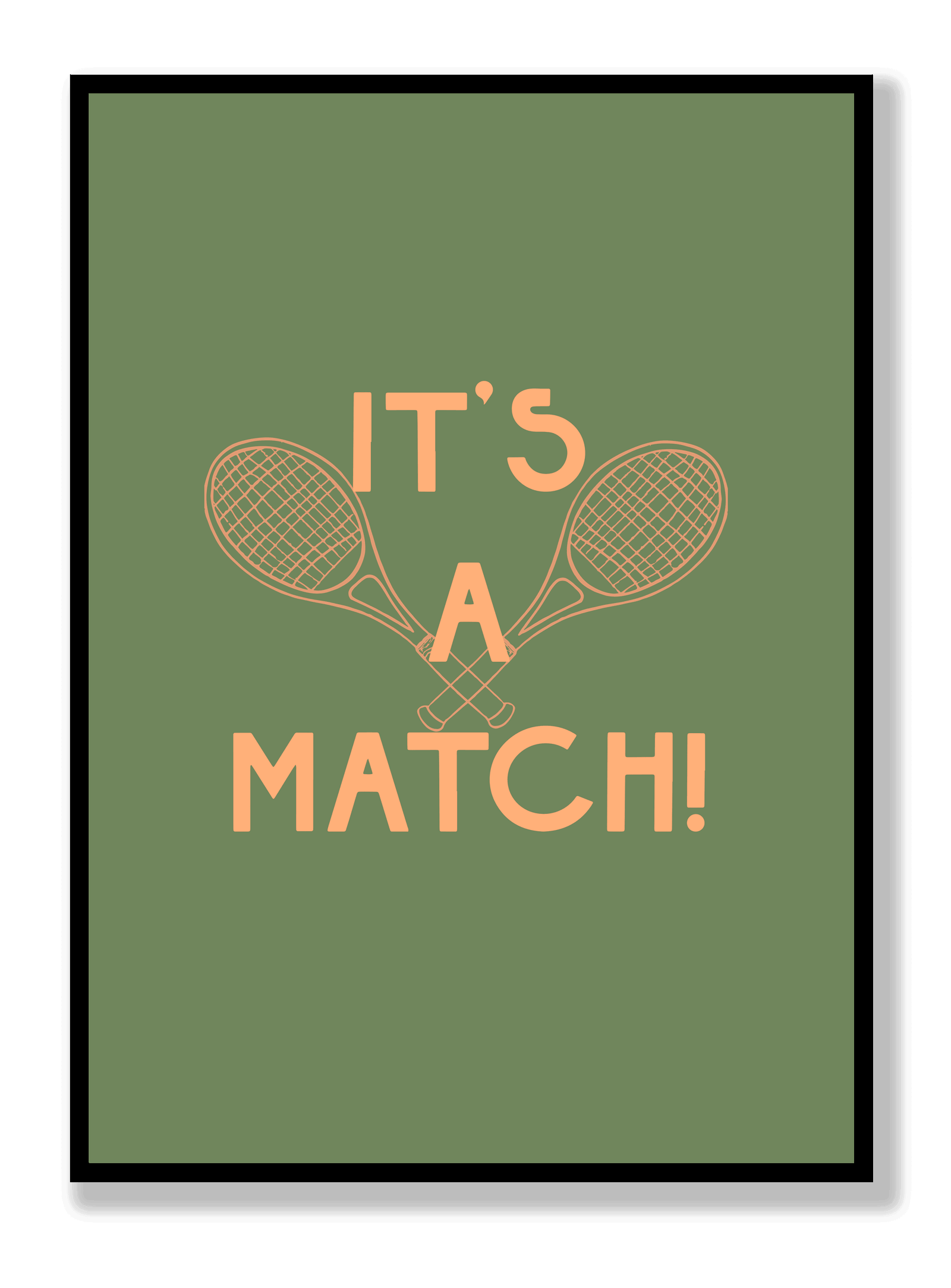 It's A Match plakat