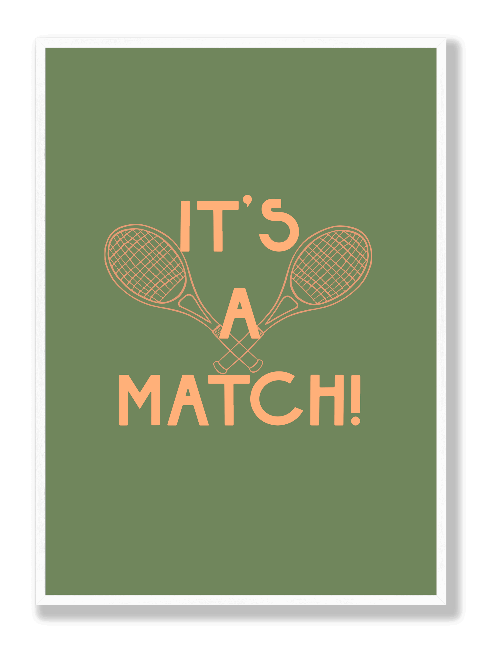 It's A Match plakat