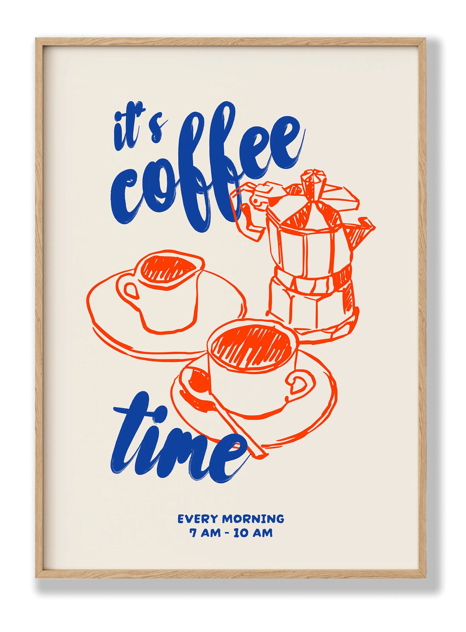 It´s Coffee Time plakat