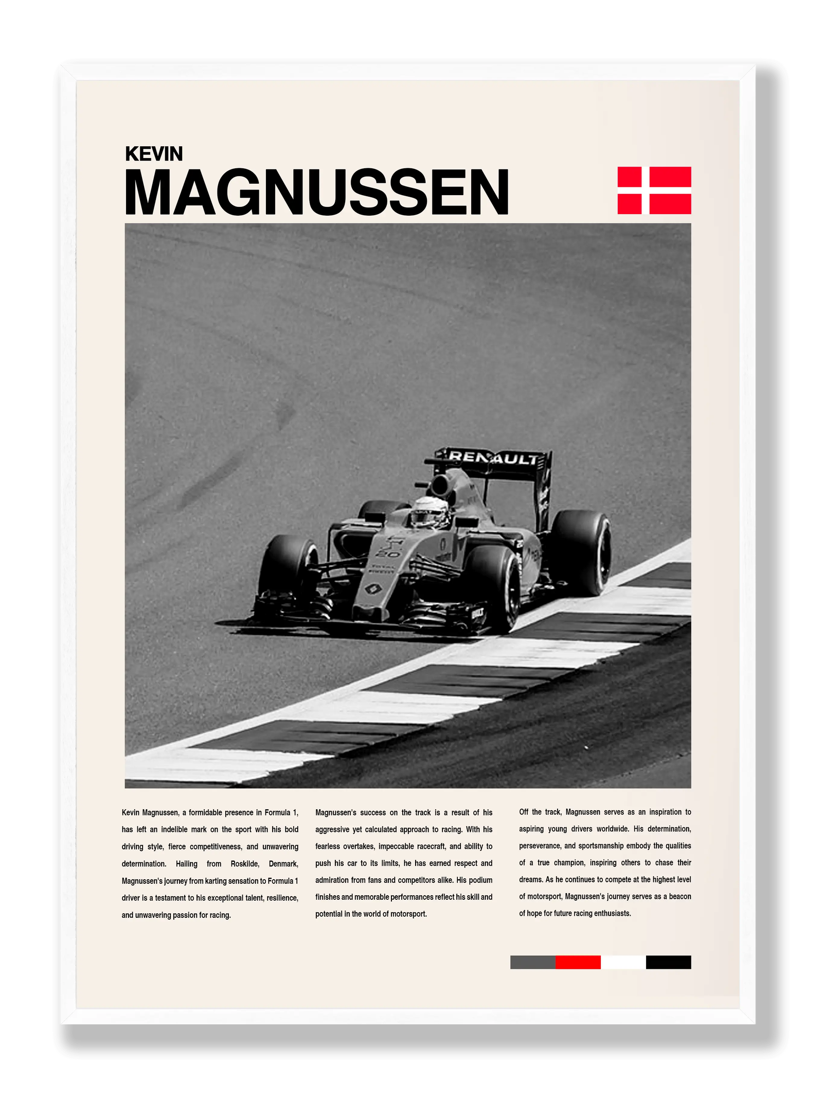 Kevin Magnussen plakat