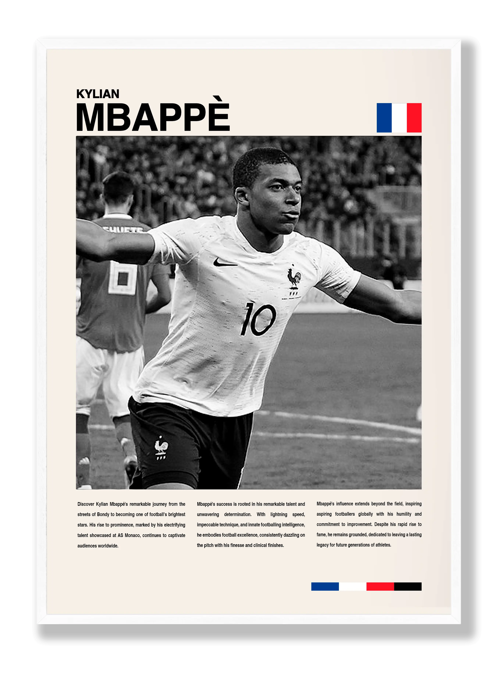 Kylian Mbappé plakat