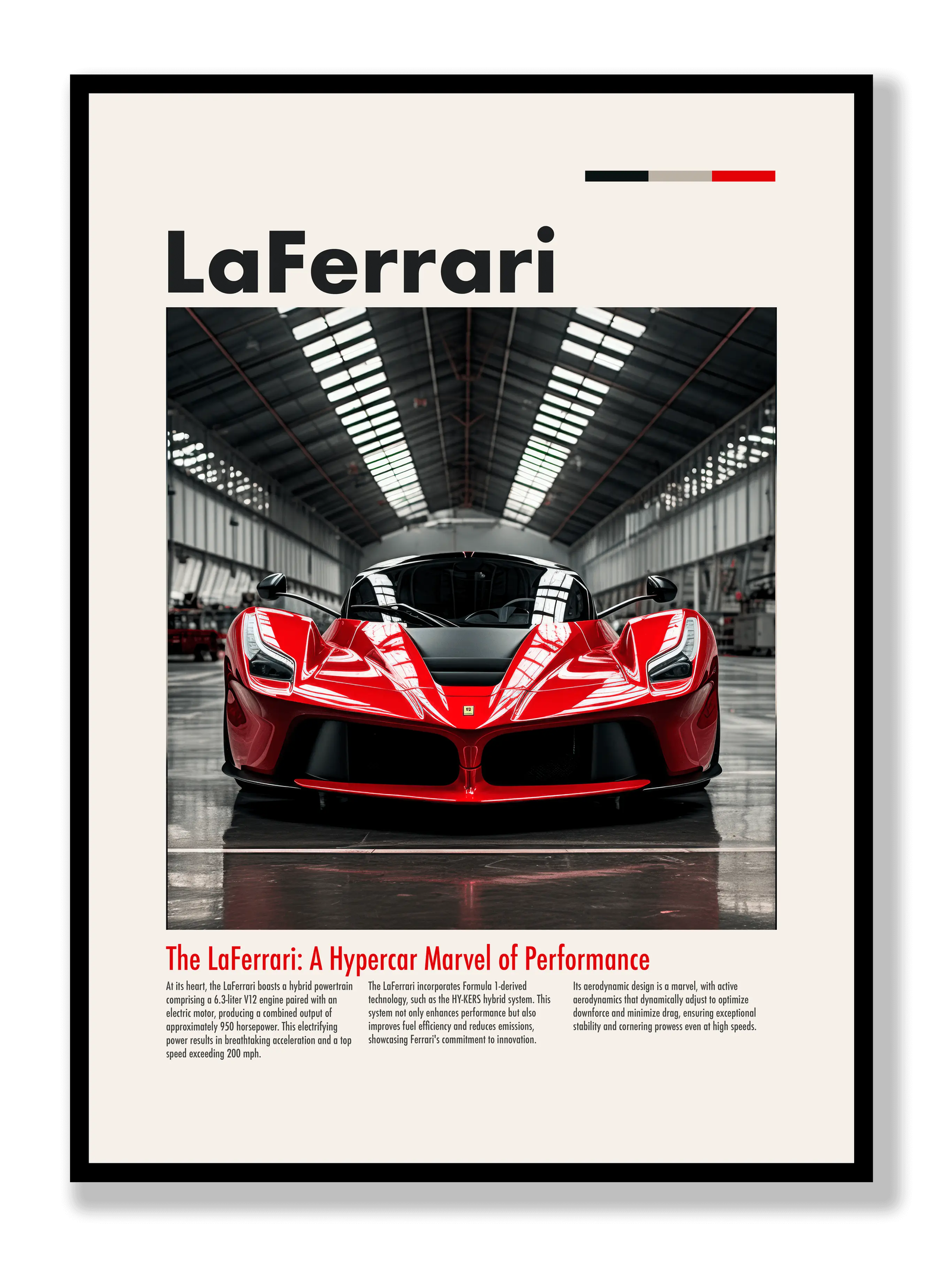 LaFerrari 2 plakat