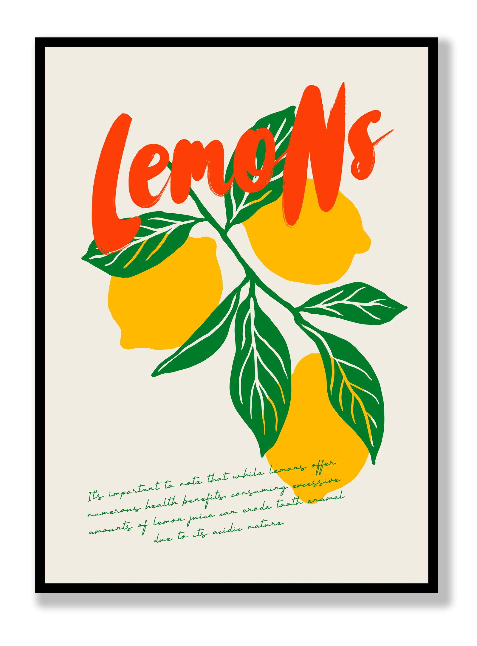 Lemons 2 plakat