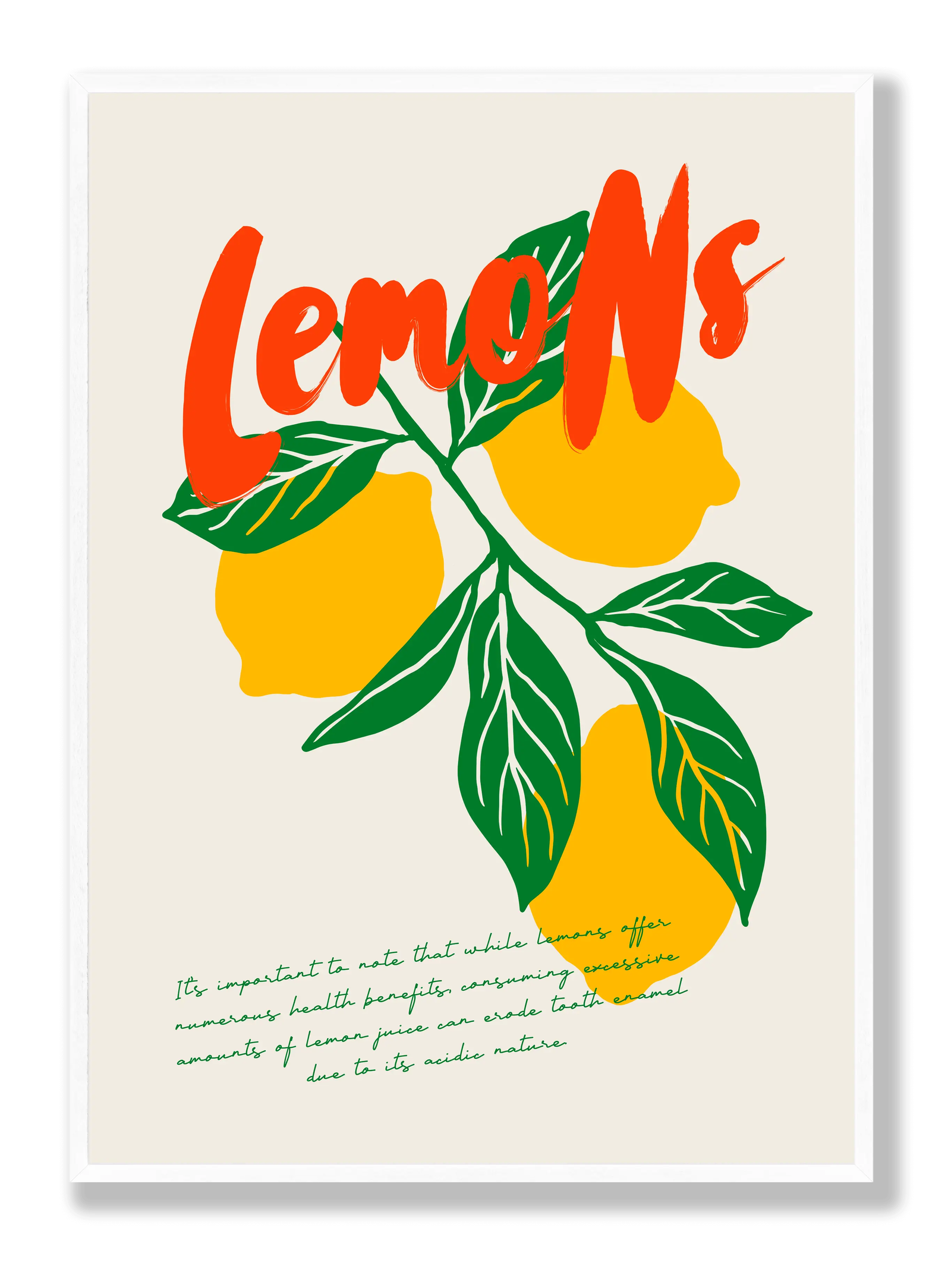 Lemons 2 plakat