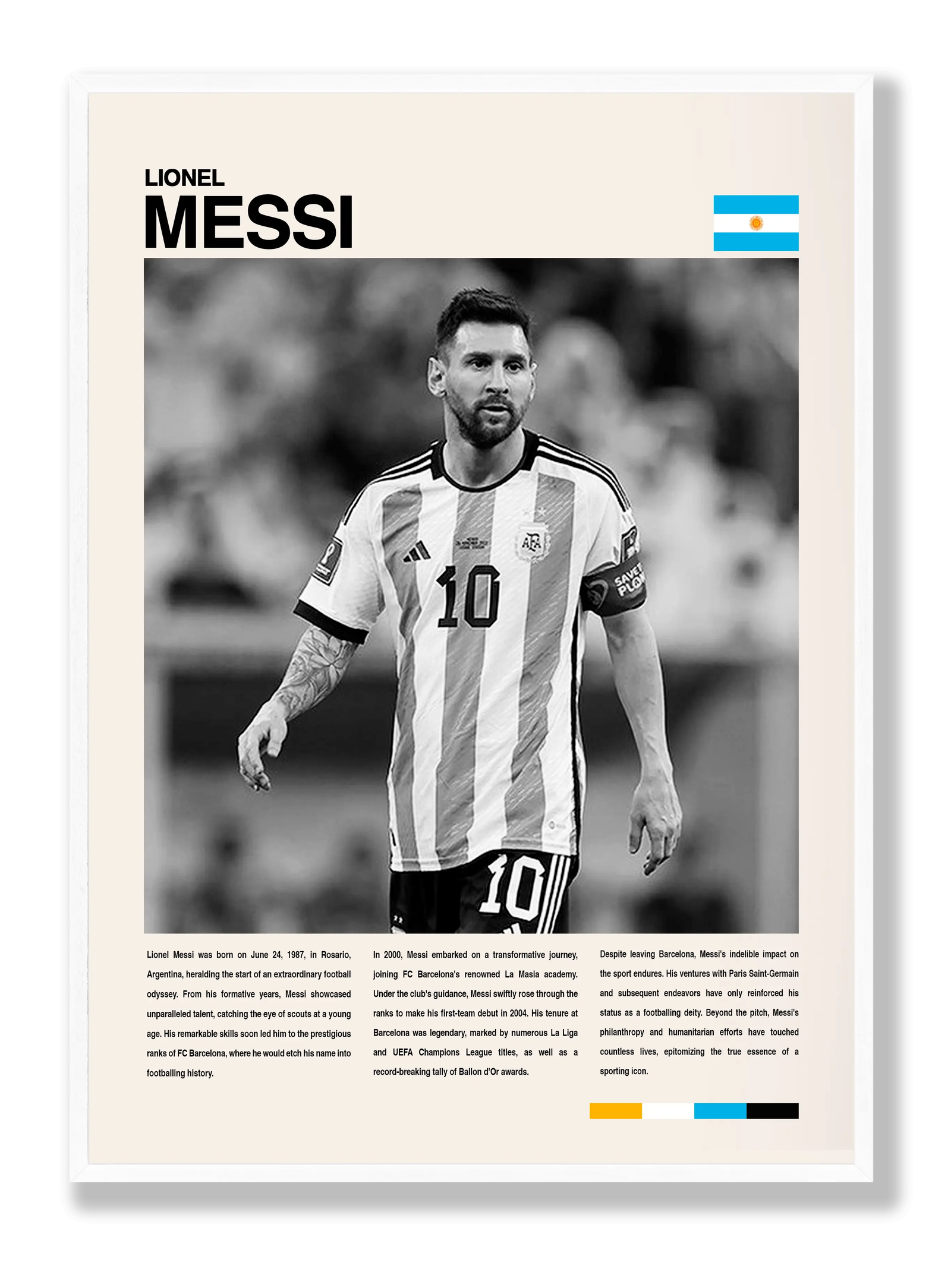 Lionel Messi plakat