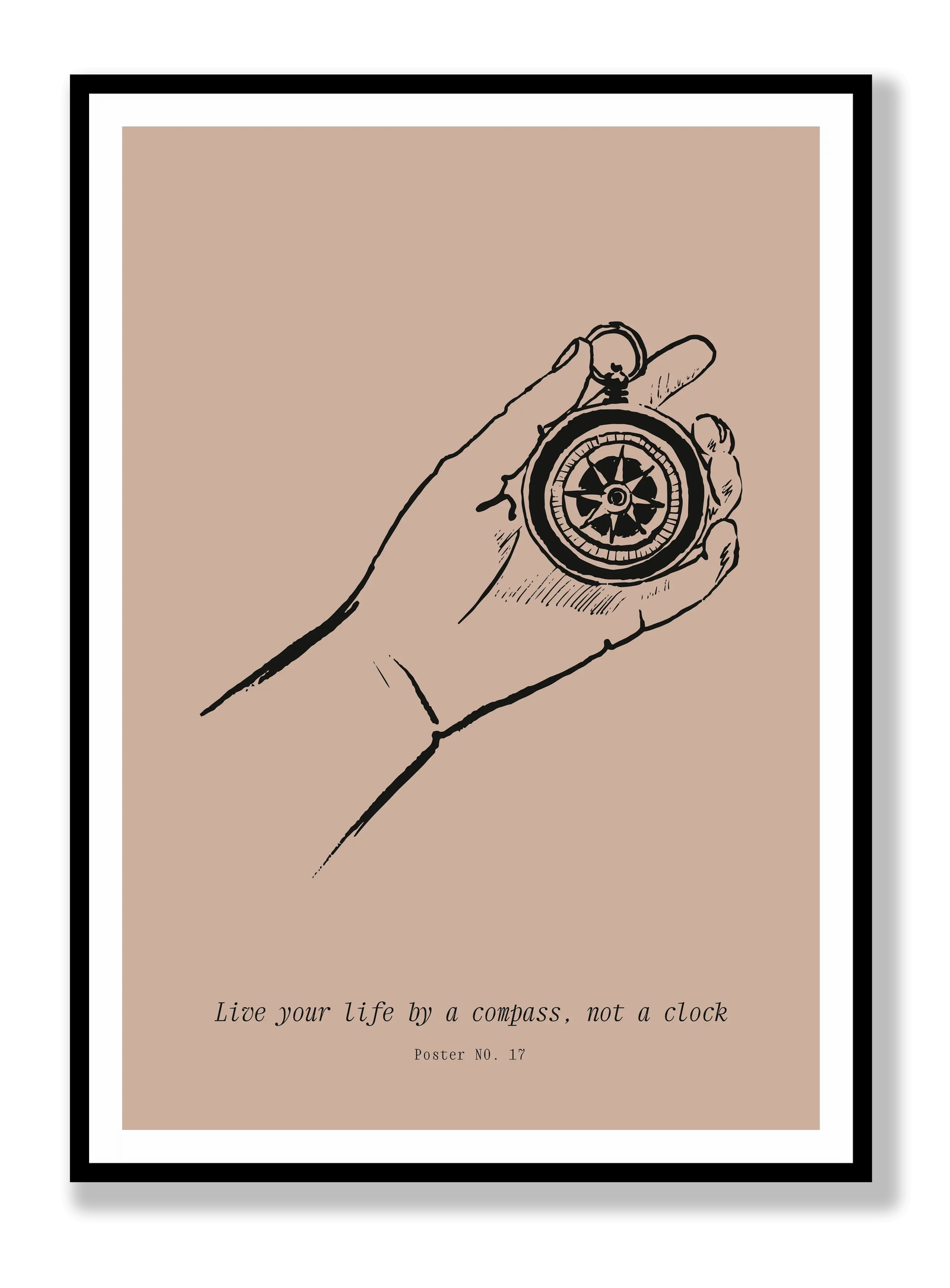 Live By The Compass plakat