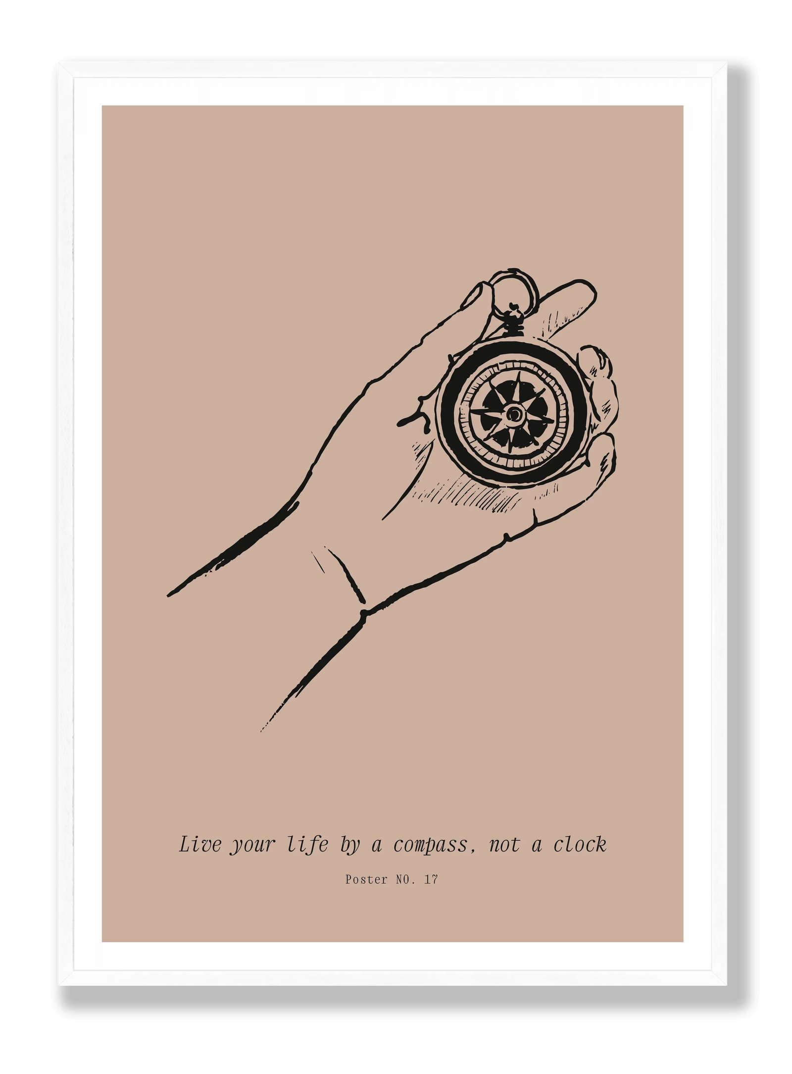 Live By The Compass plakat