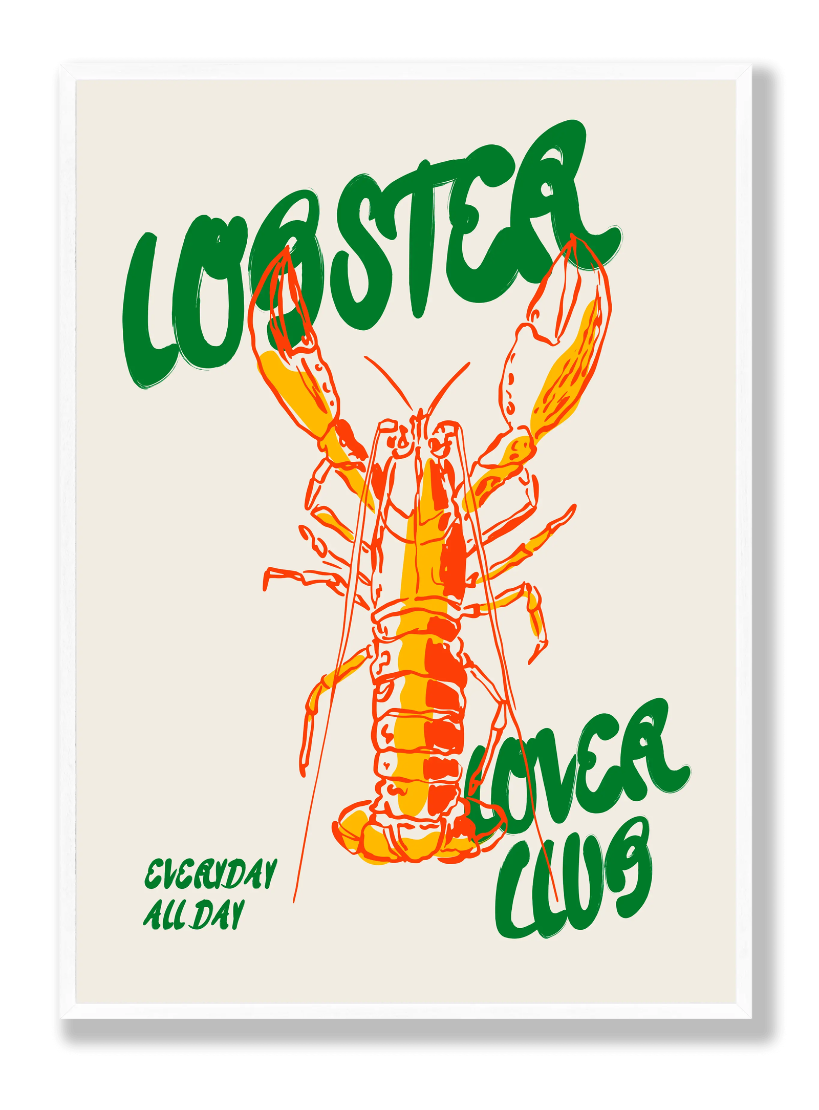 Lobster Lover Club plakat