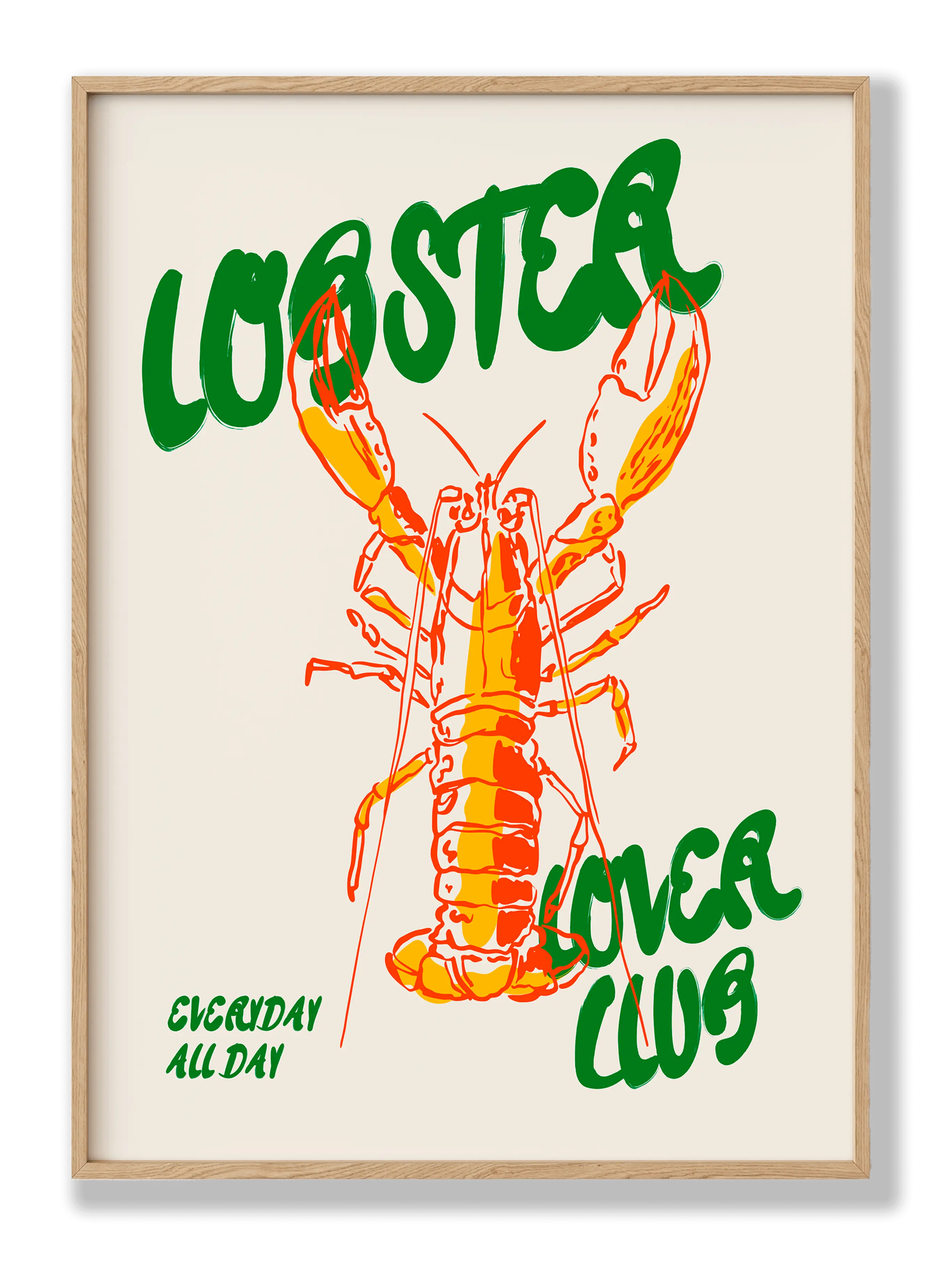 Lobster Lover Club plakat