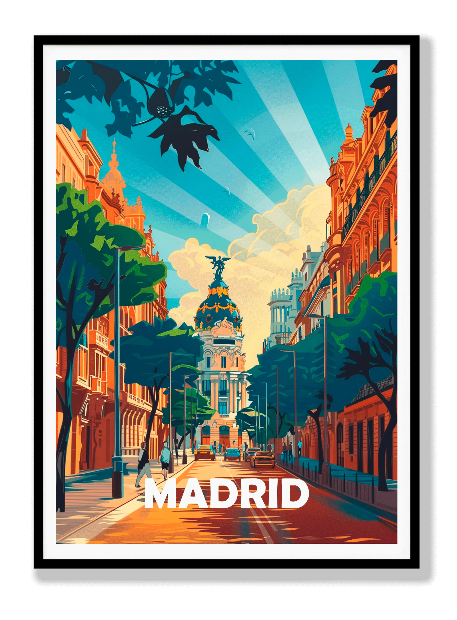 Madrid plakat