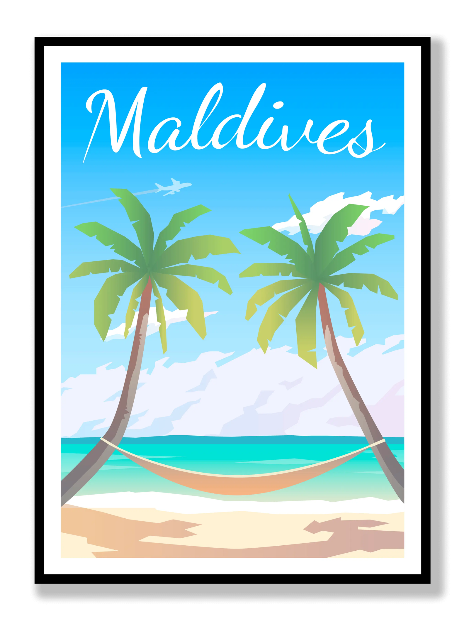 Maldives plakat