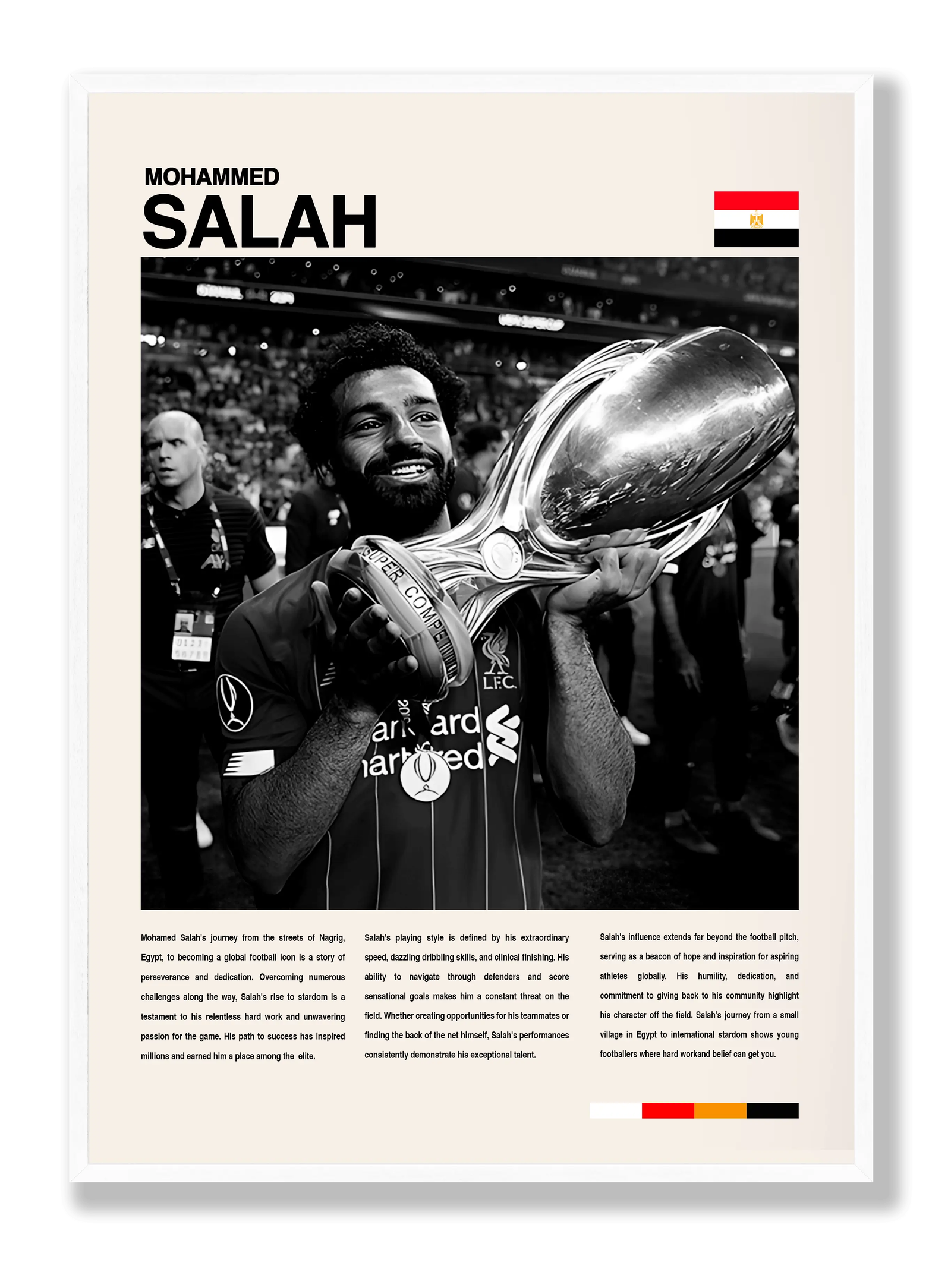 Mohammed Salah plakat