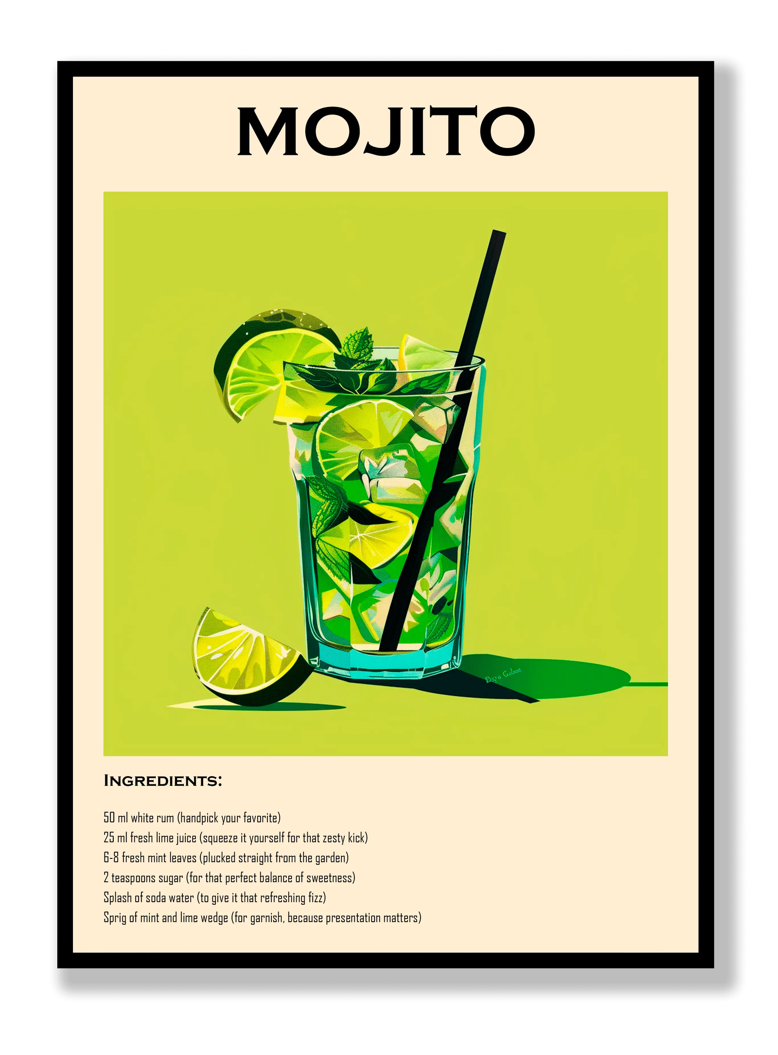 Mojito plakat