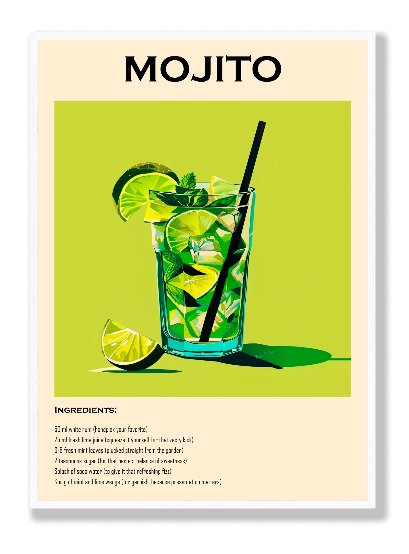 Mojito plakat