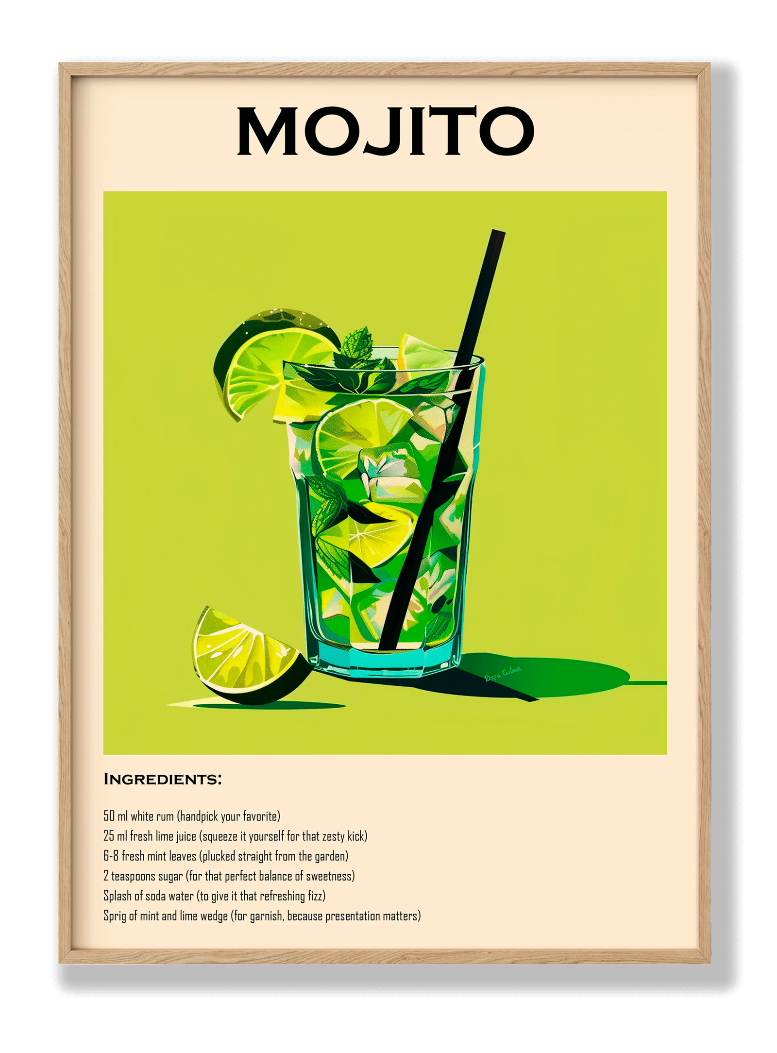 Mojito plakat