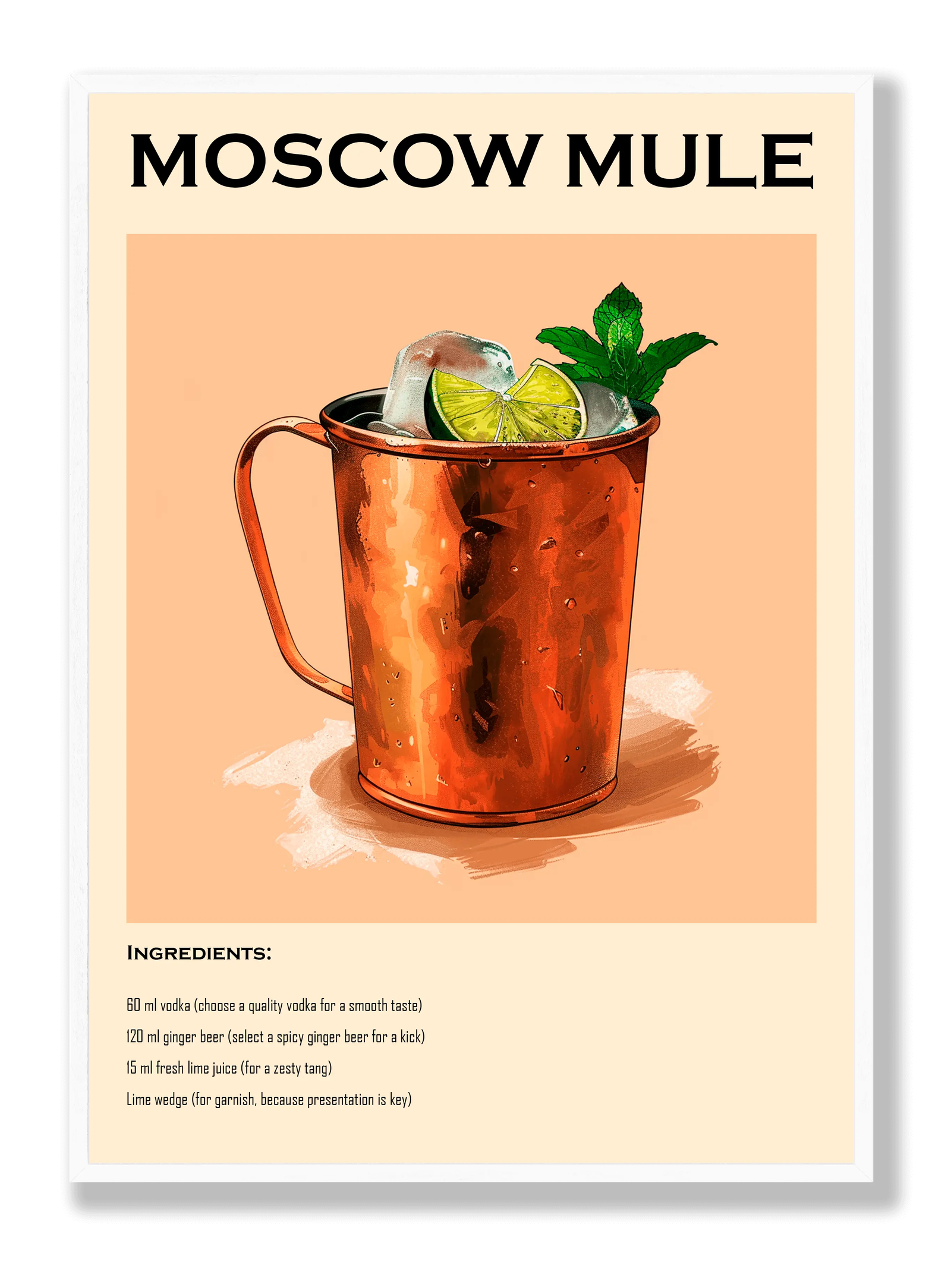 Moscow Mule plakat