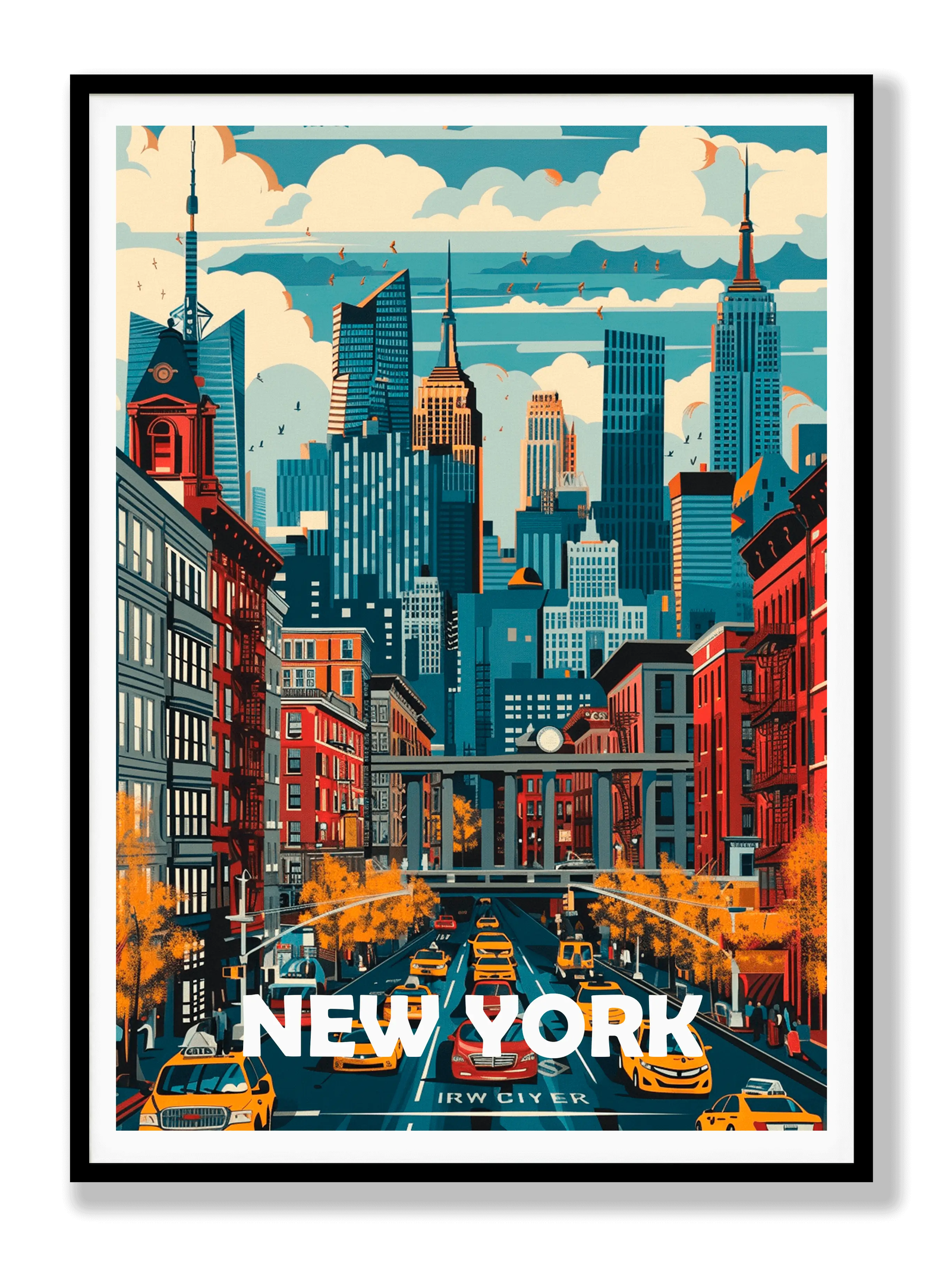 New York plakat