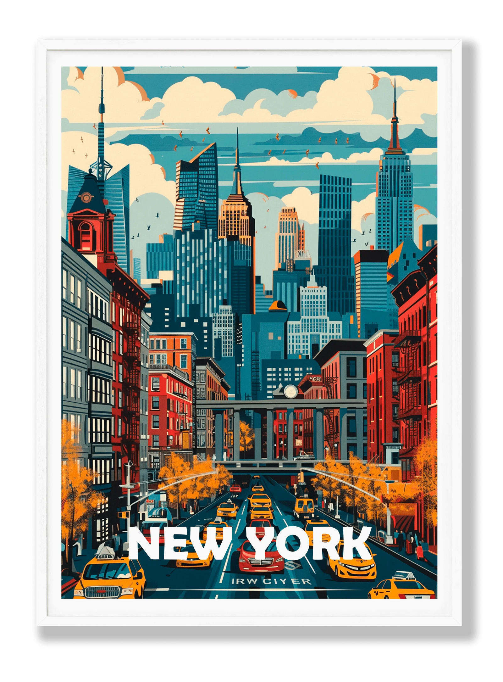 New York plakat