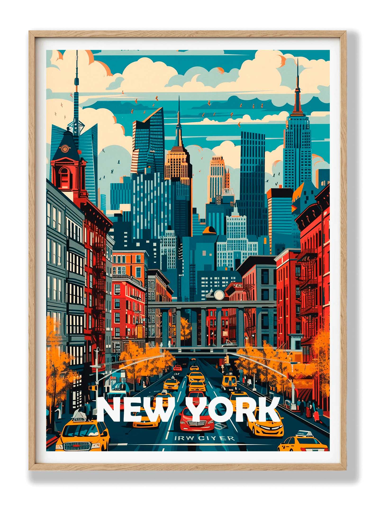 New York plakat