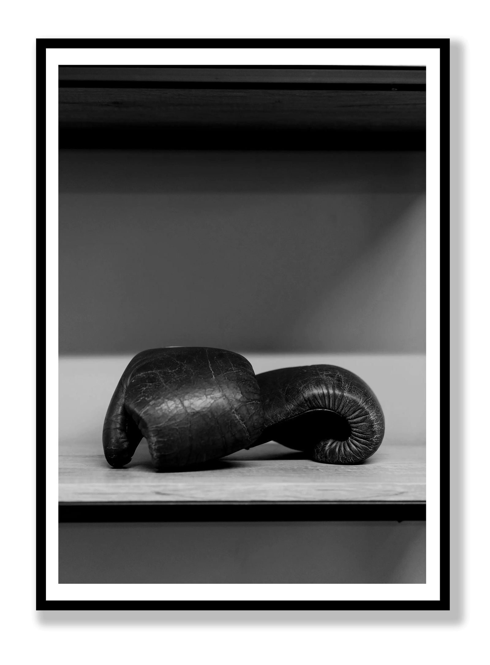 Old Boxing Gloves plakat