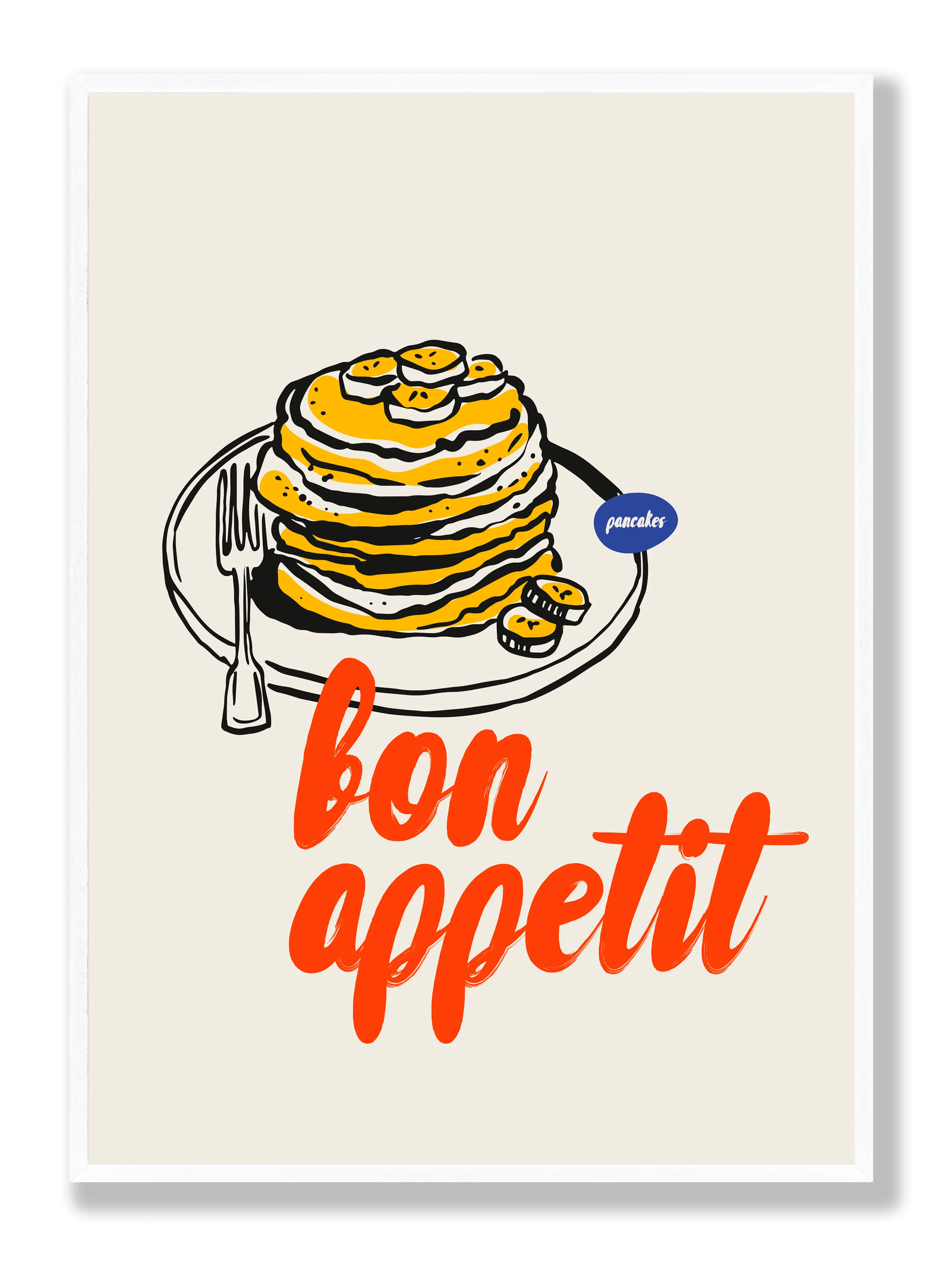 Pancakes plakat