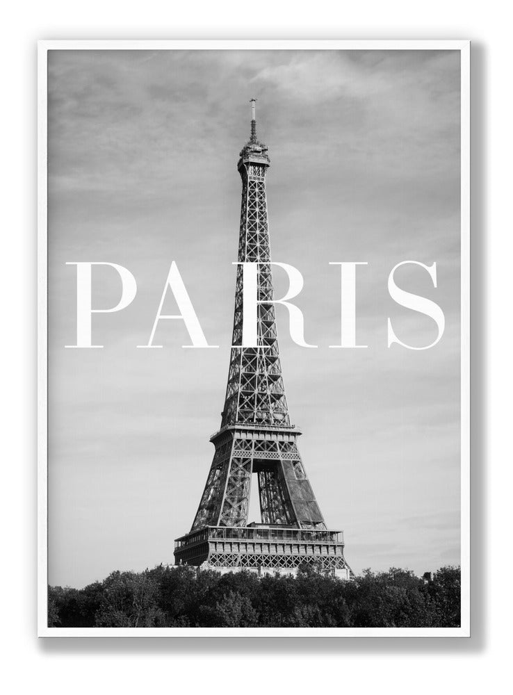 Paris Text 2 plakat