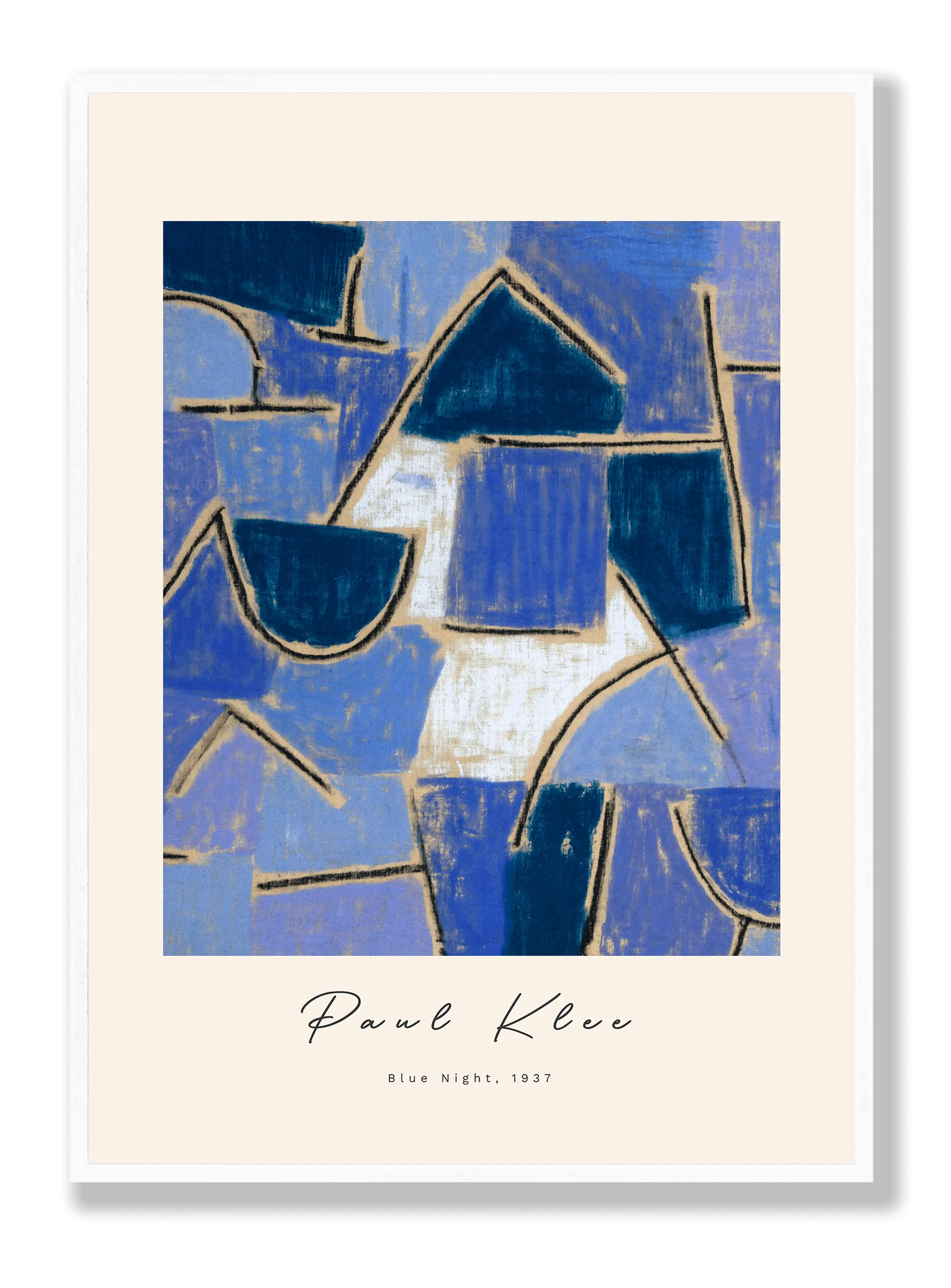 Paul Klee - Blue Night plakat