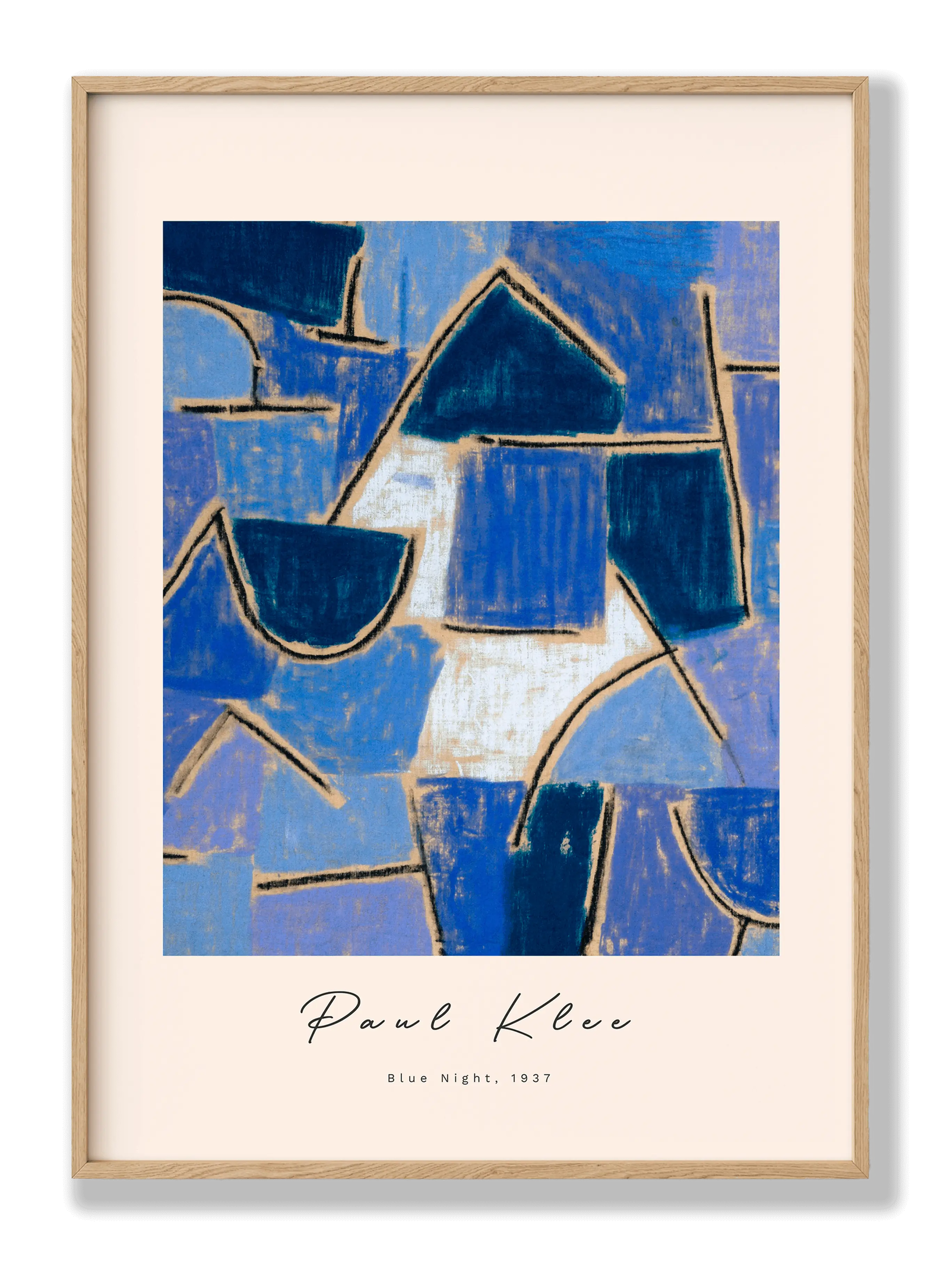 Paul Klee - Blue Night plakat