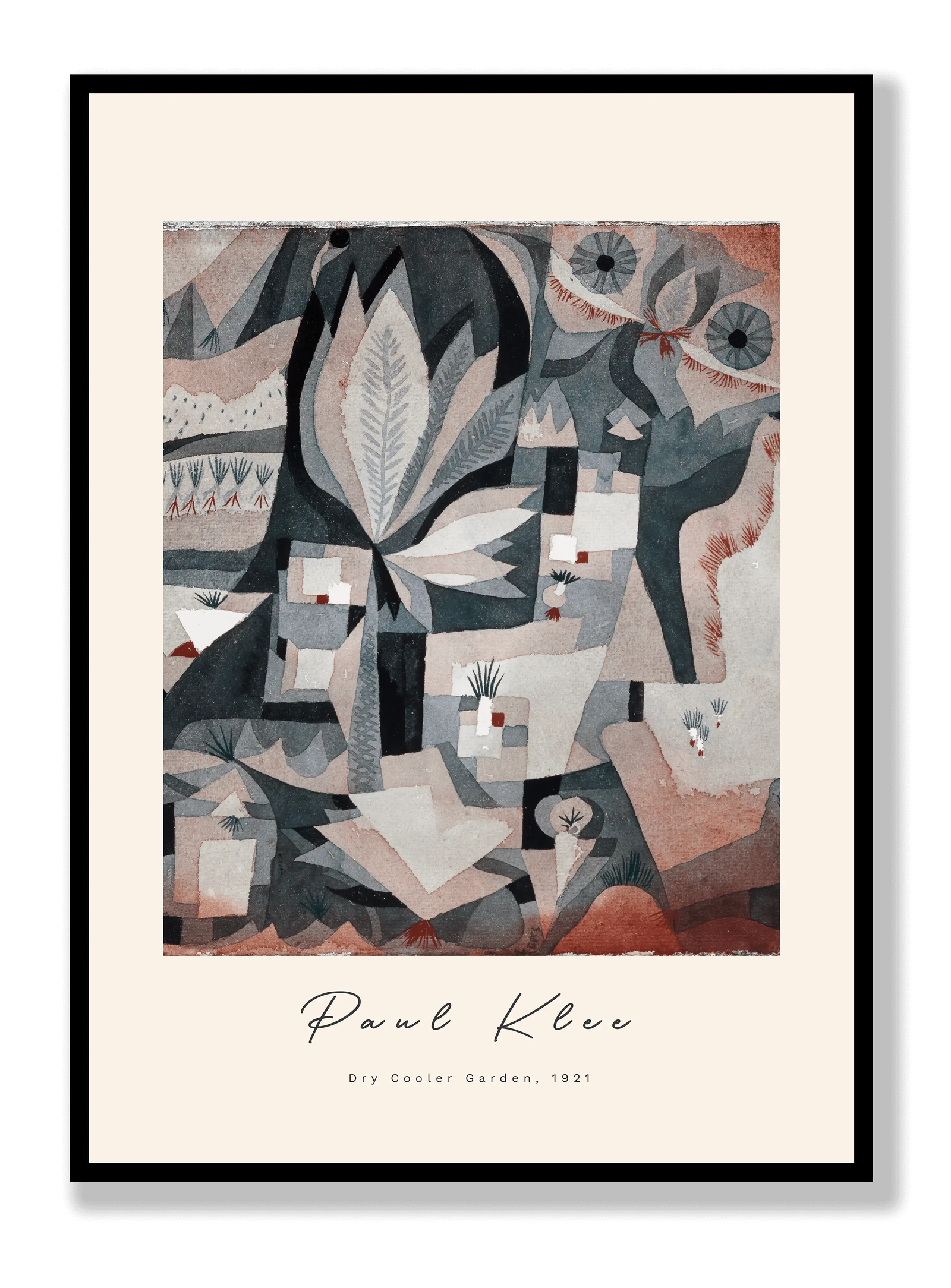 Paul Klee - Dry Cooler Garden plakat