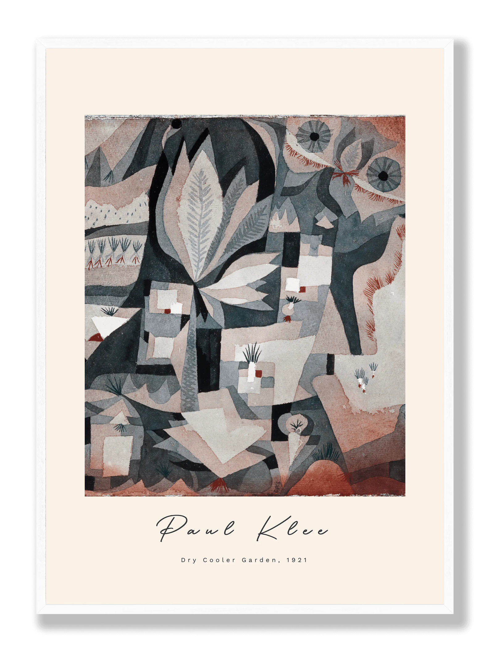 Paul Klee - Dry Cooler Garden plakat