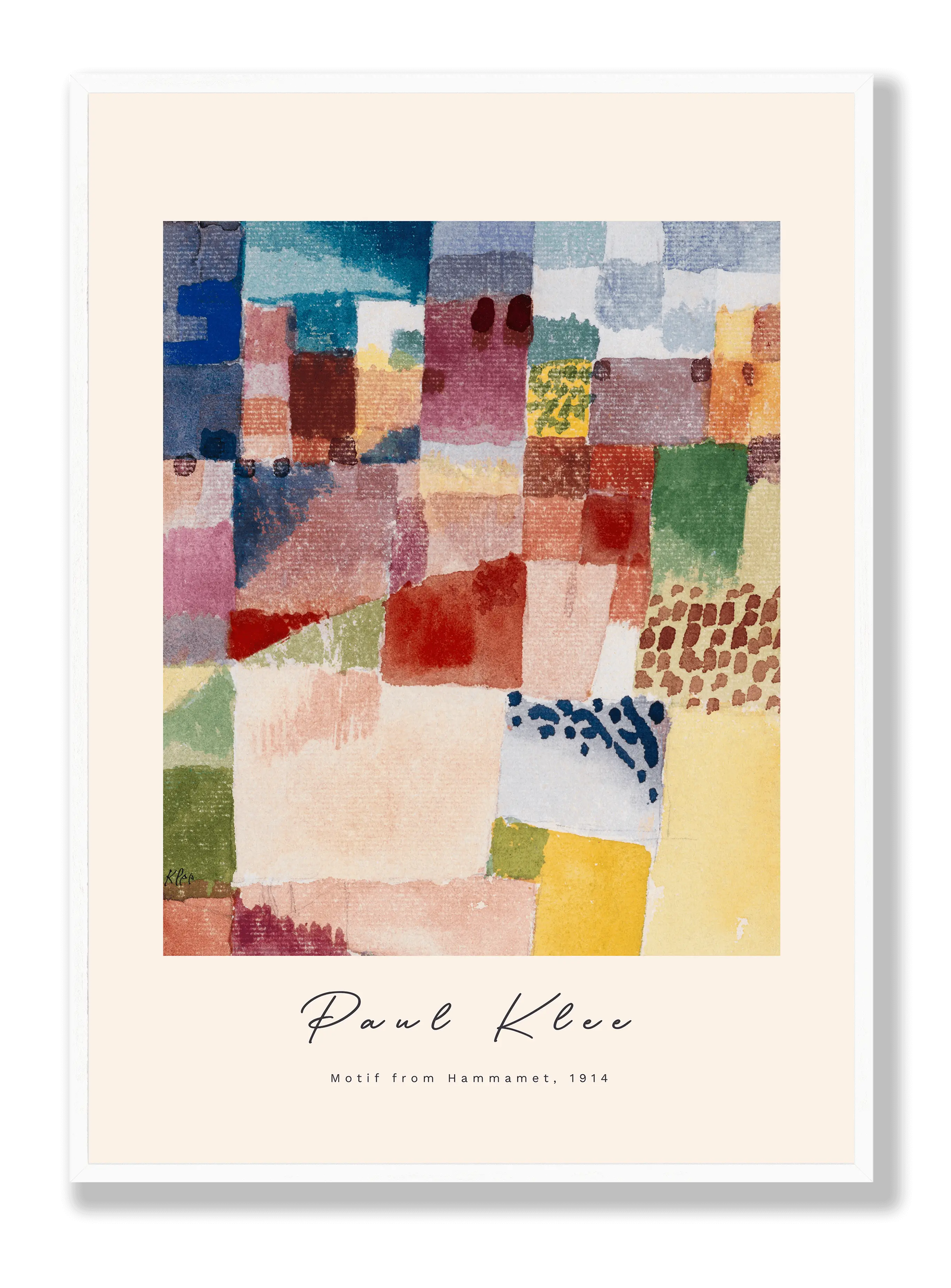 Paul Klee - Motif From Hammamet plakat