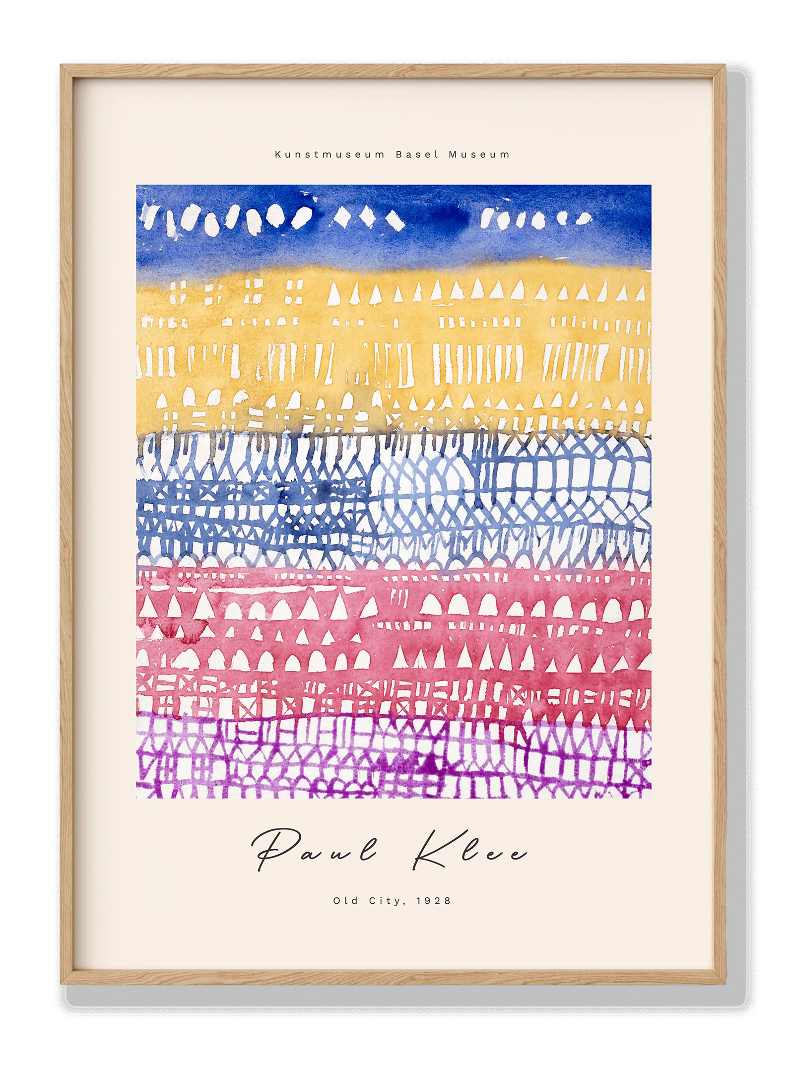 Paul Klee - Old City plakat